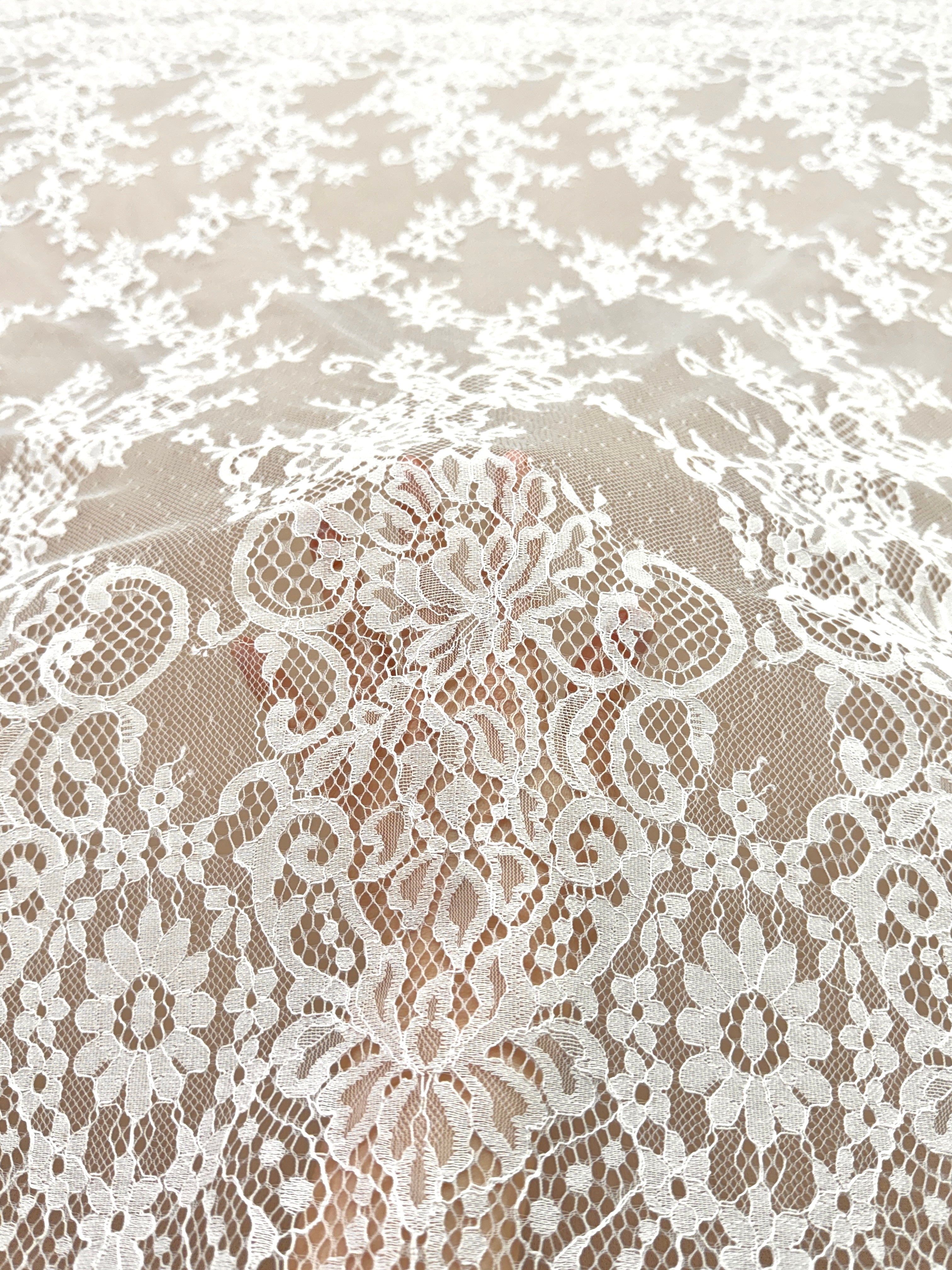 Ivory Chantilly Lace - 3 m Coupon