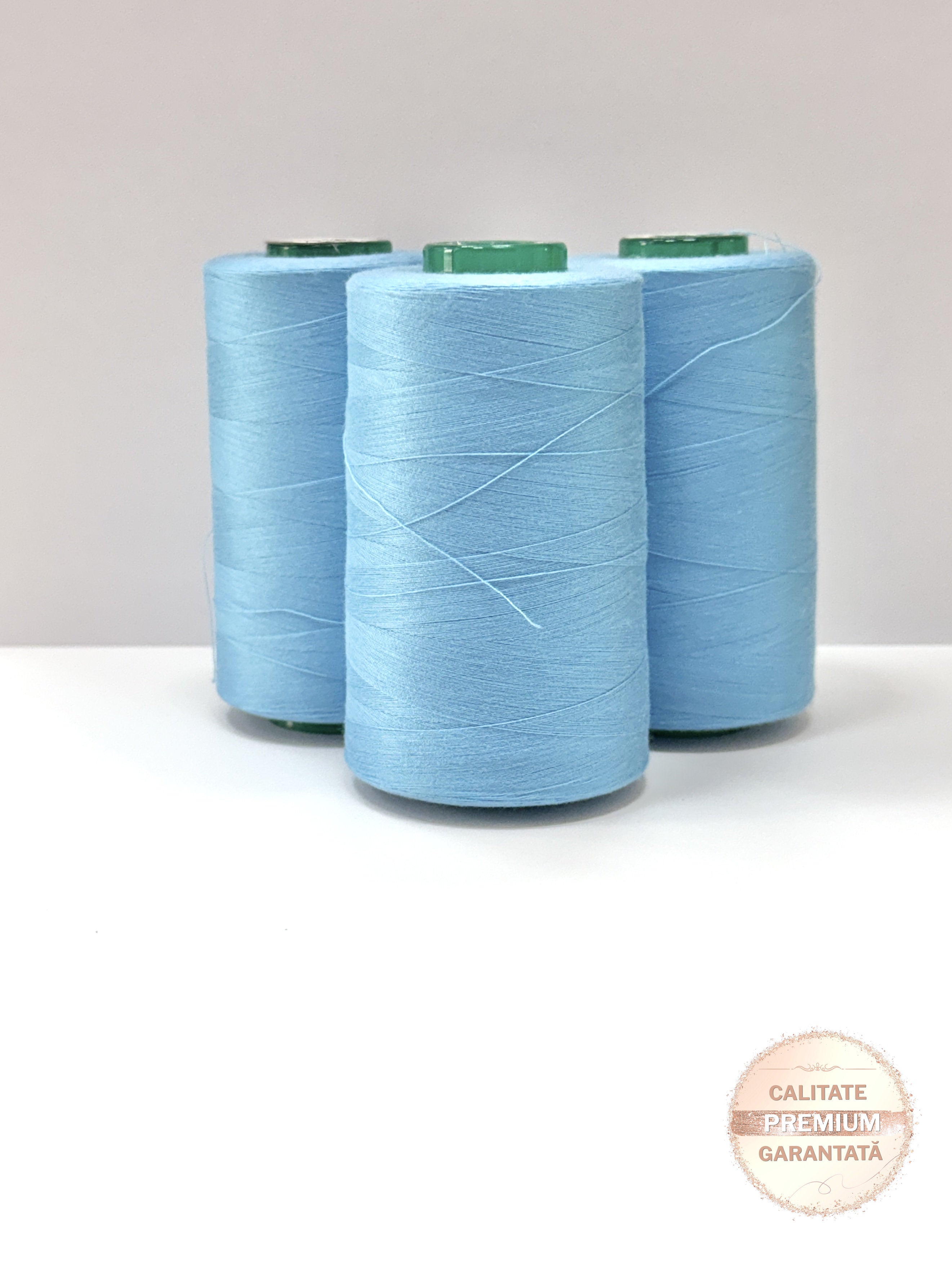 Ata de cusut Sky Blue, 100% Spun Polyester (120)