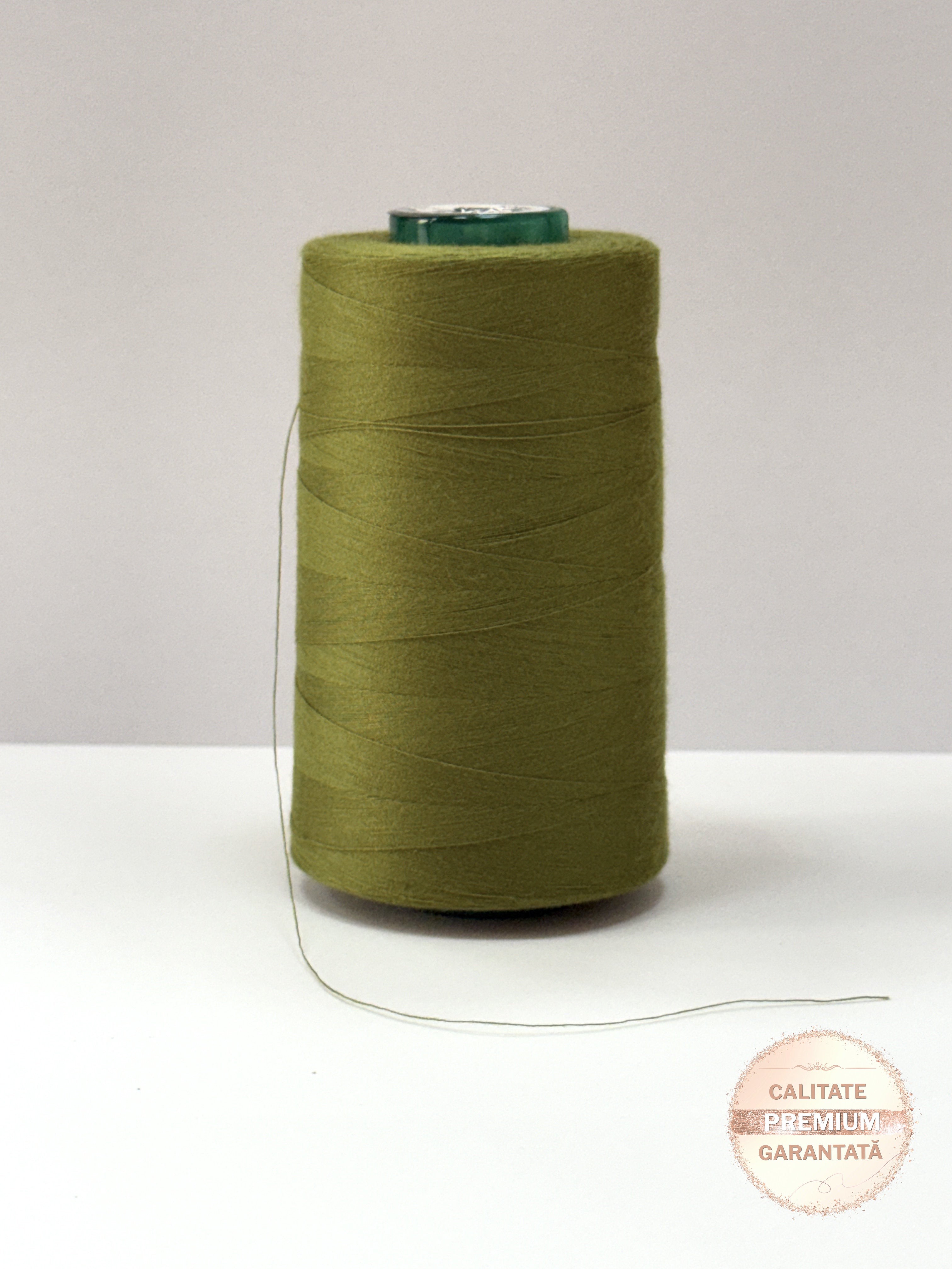 Ata de cusut Olive Deschis, 100% Spun Polyester (120)