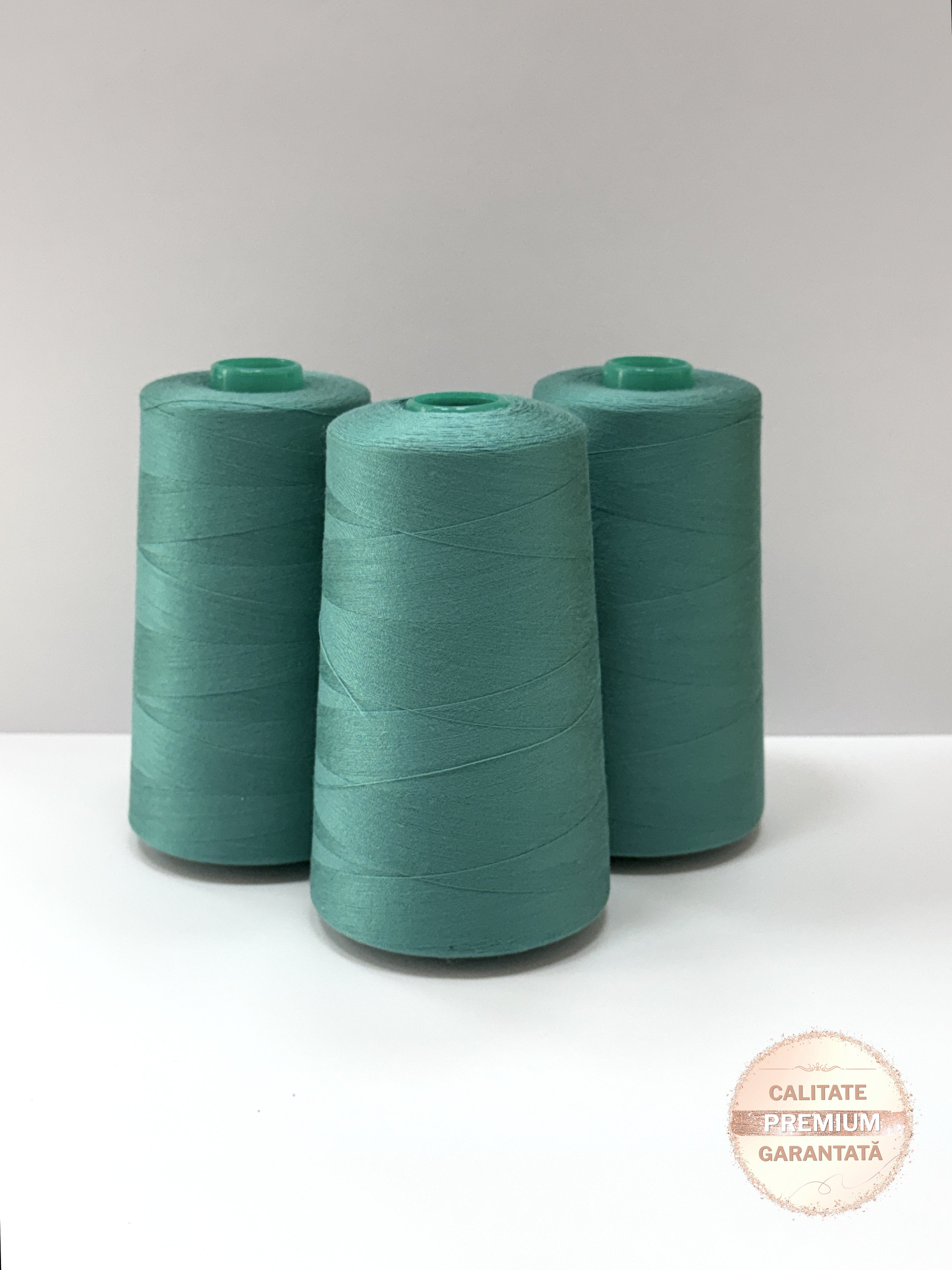 Ata de cusut Verde Marin Deschis, 100% Spun Polyester (120)