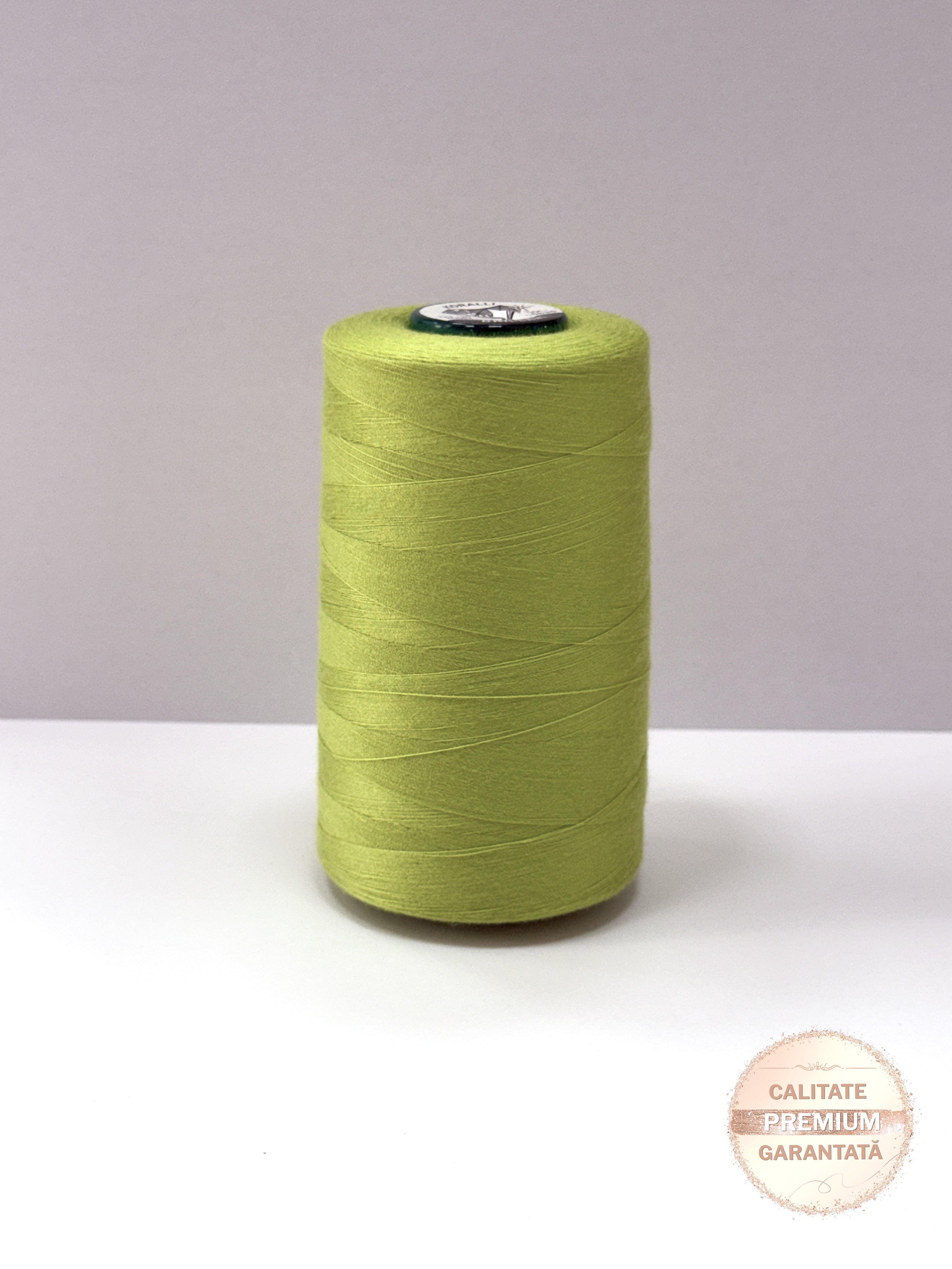 Ata de cusut Lime, 100% Spun Polyester (120)