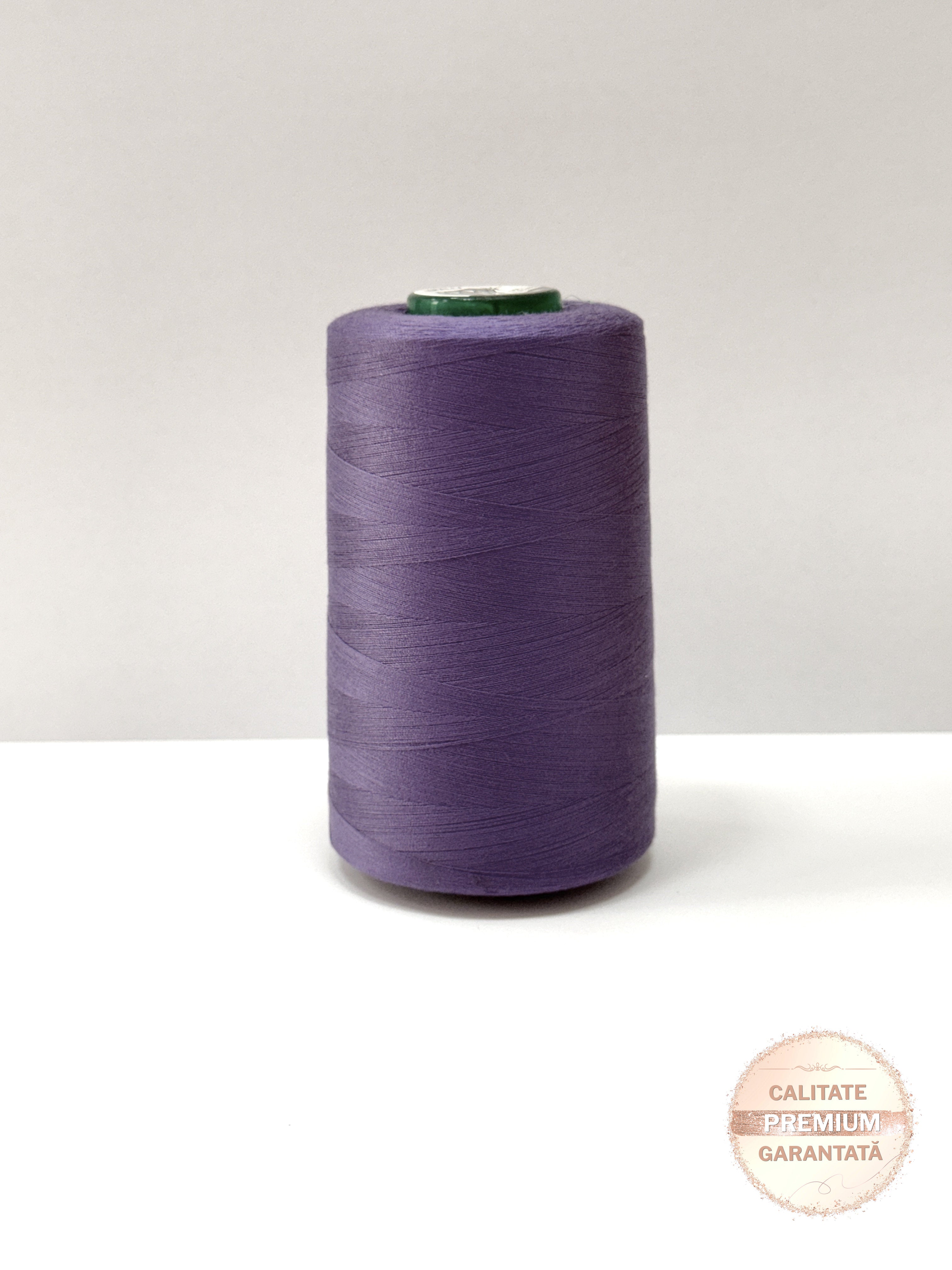Ata de cusut Mov, 100% Spun Polyester (120)