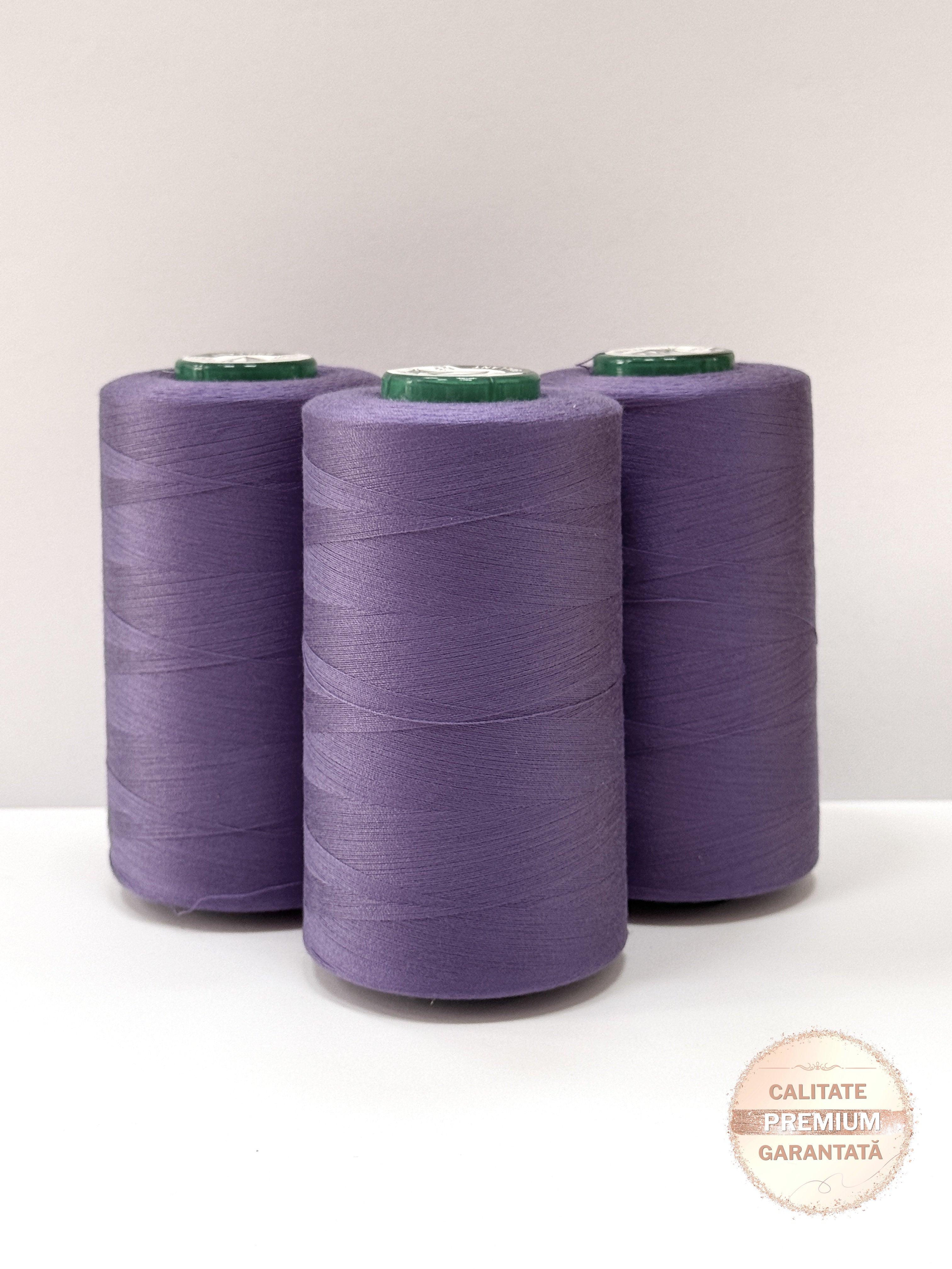 Ata de cusut Mov, 100% Spun Polyester (120)