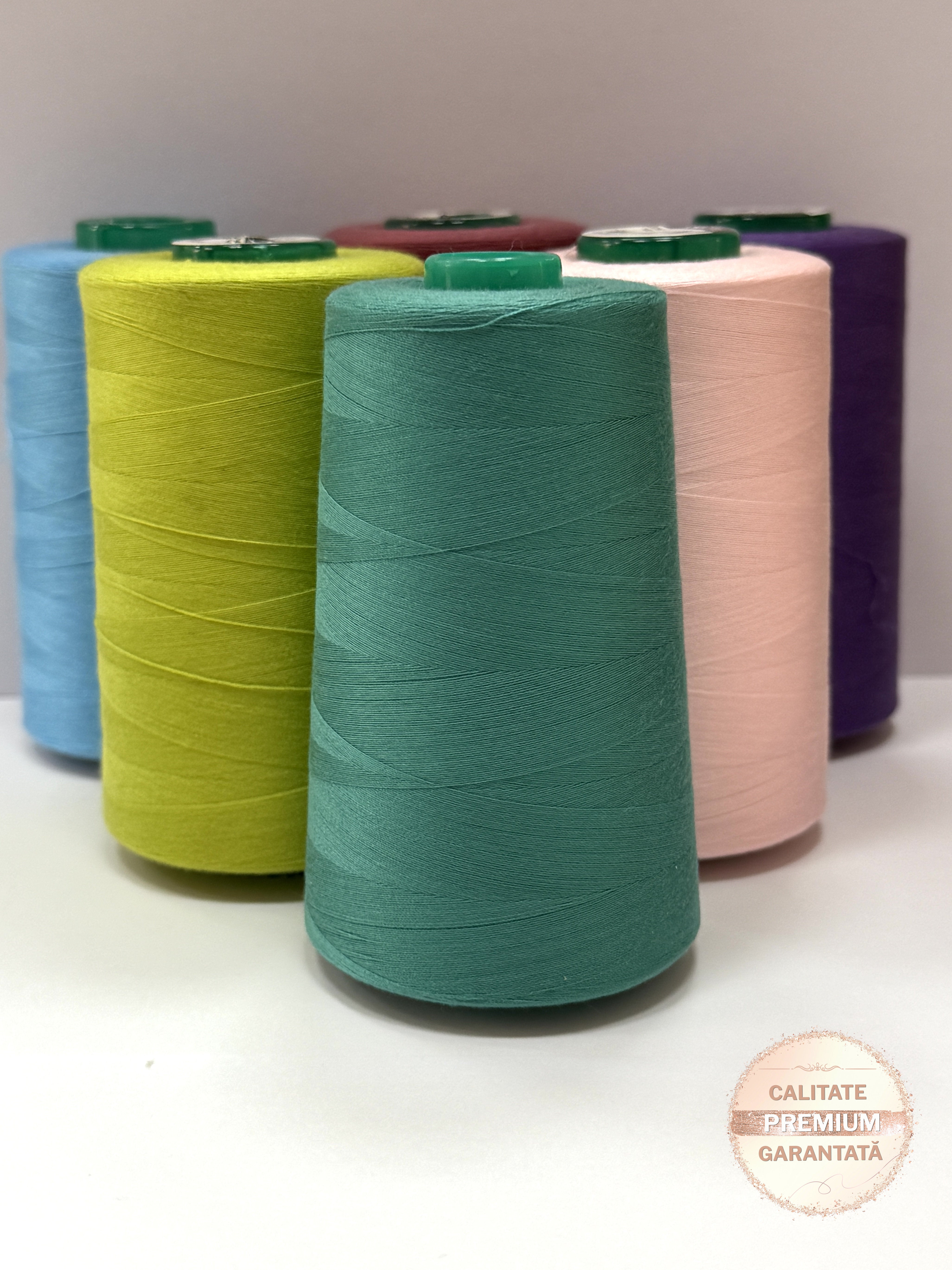 Ata de cusut Roz Deschis, 100% Spun Polyester (120)