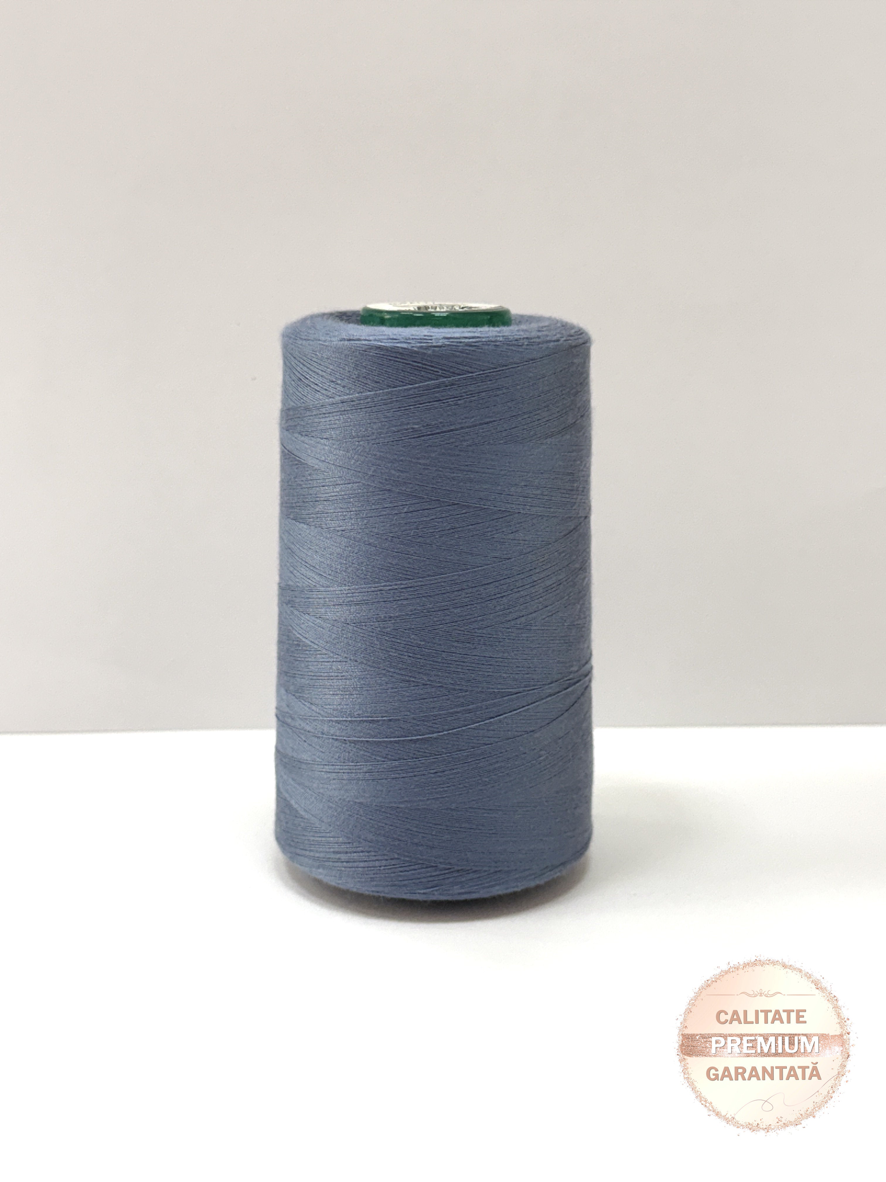 Ata de cusut Albastru Prafuit, 100% Spun Polyester (120)