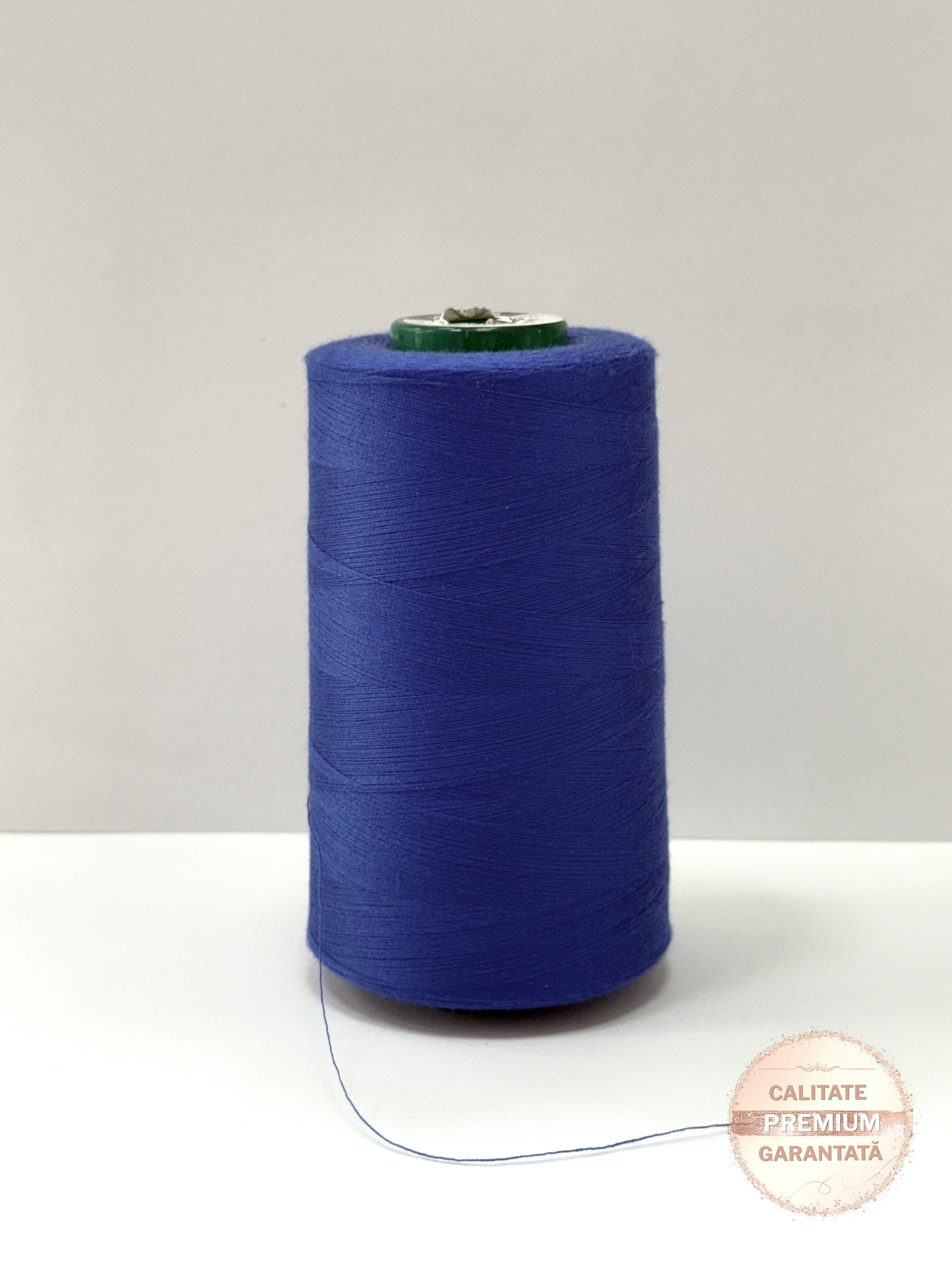 Ata de cusut Albastru Royal, 100% Spun Polyester (120)