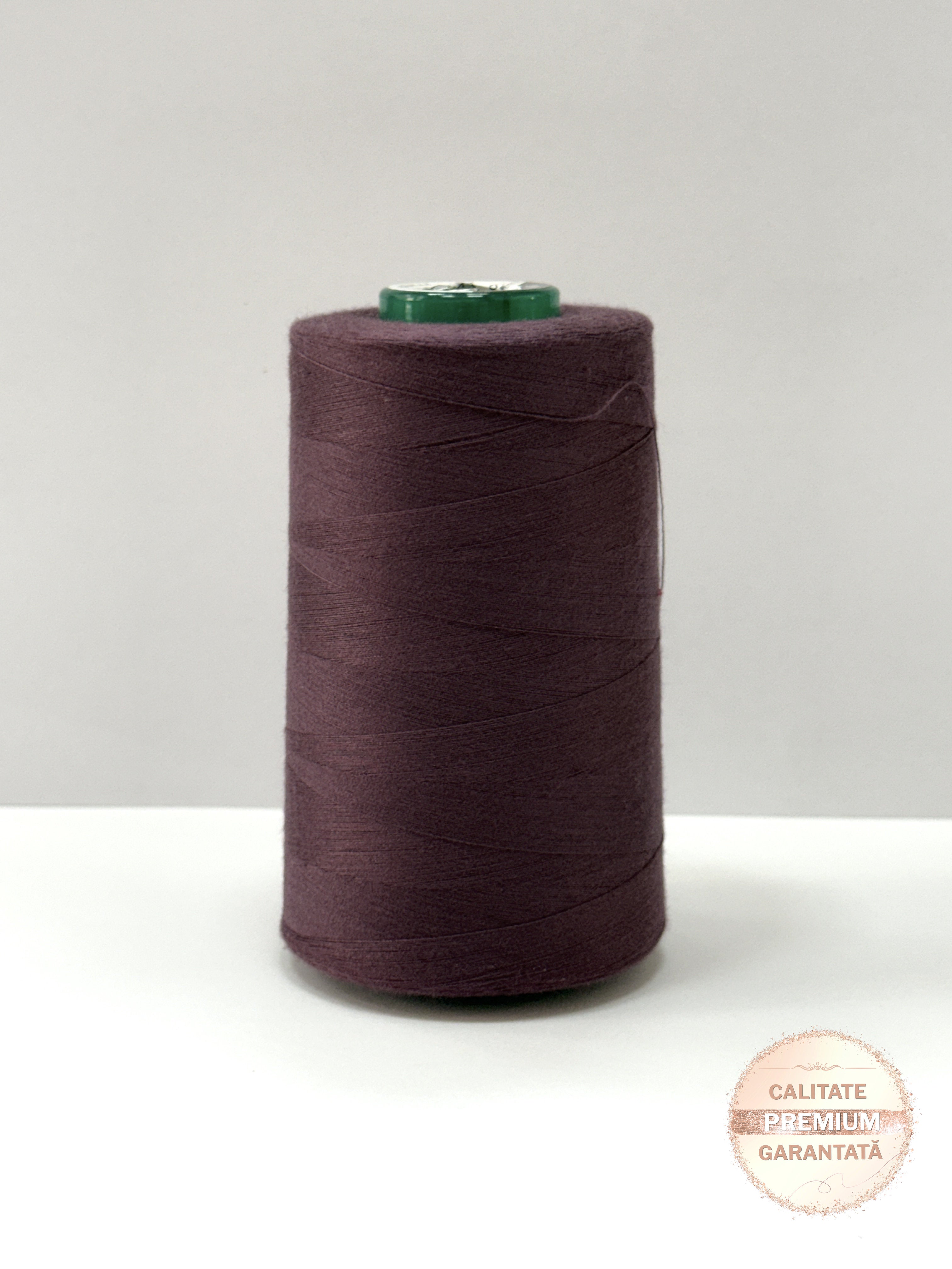 Ata de cusut Mov Pruna, 100% Spun Polyester (120)