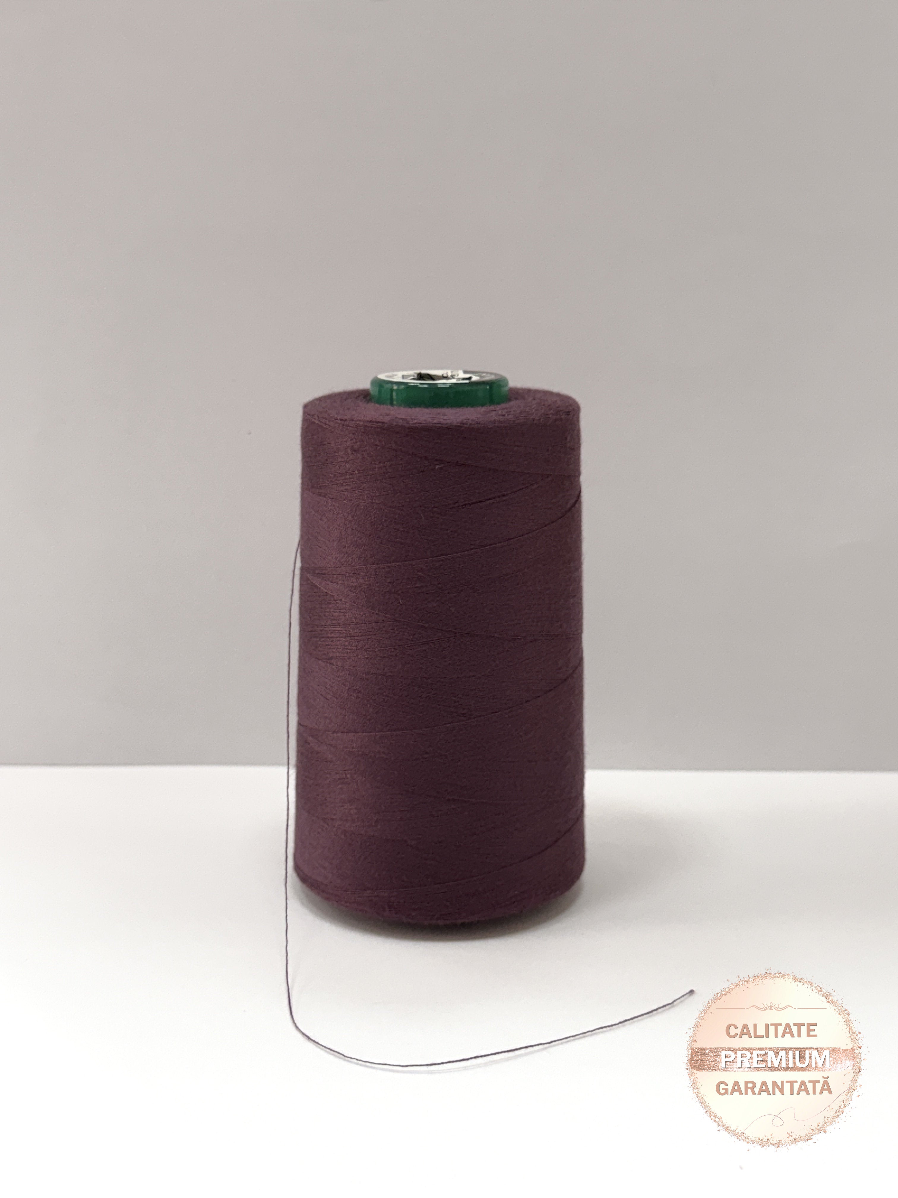 Ata de cusut Mov Pruna, 100% Spun Polyester (120)