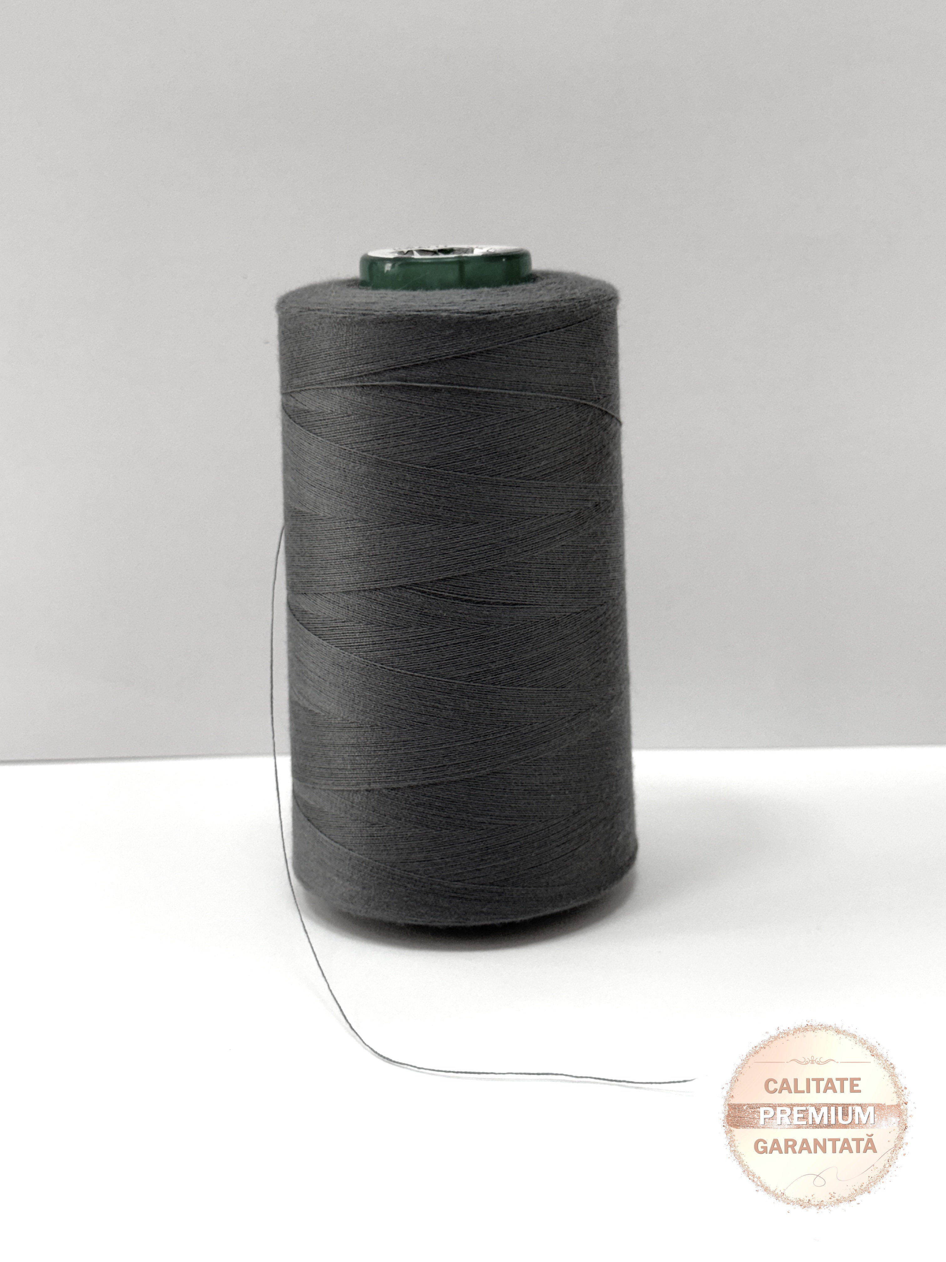 Ata de cusut Gri, 100% Spun Polyester (120)