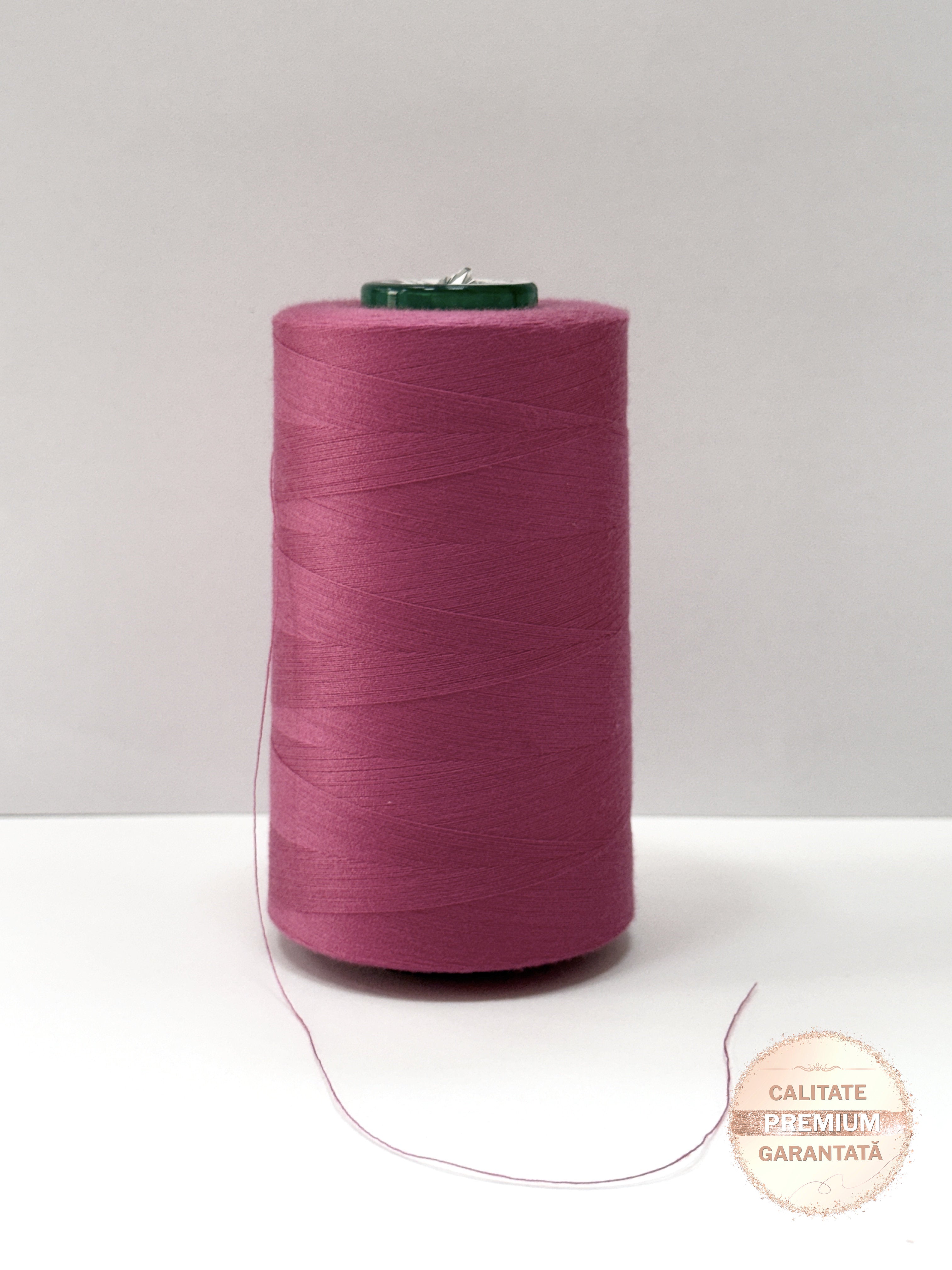 Ata de cusut Fucsia Deschis, 100% Spun Polyester (120)