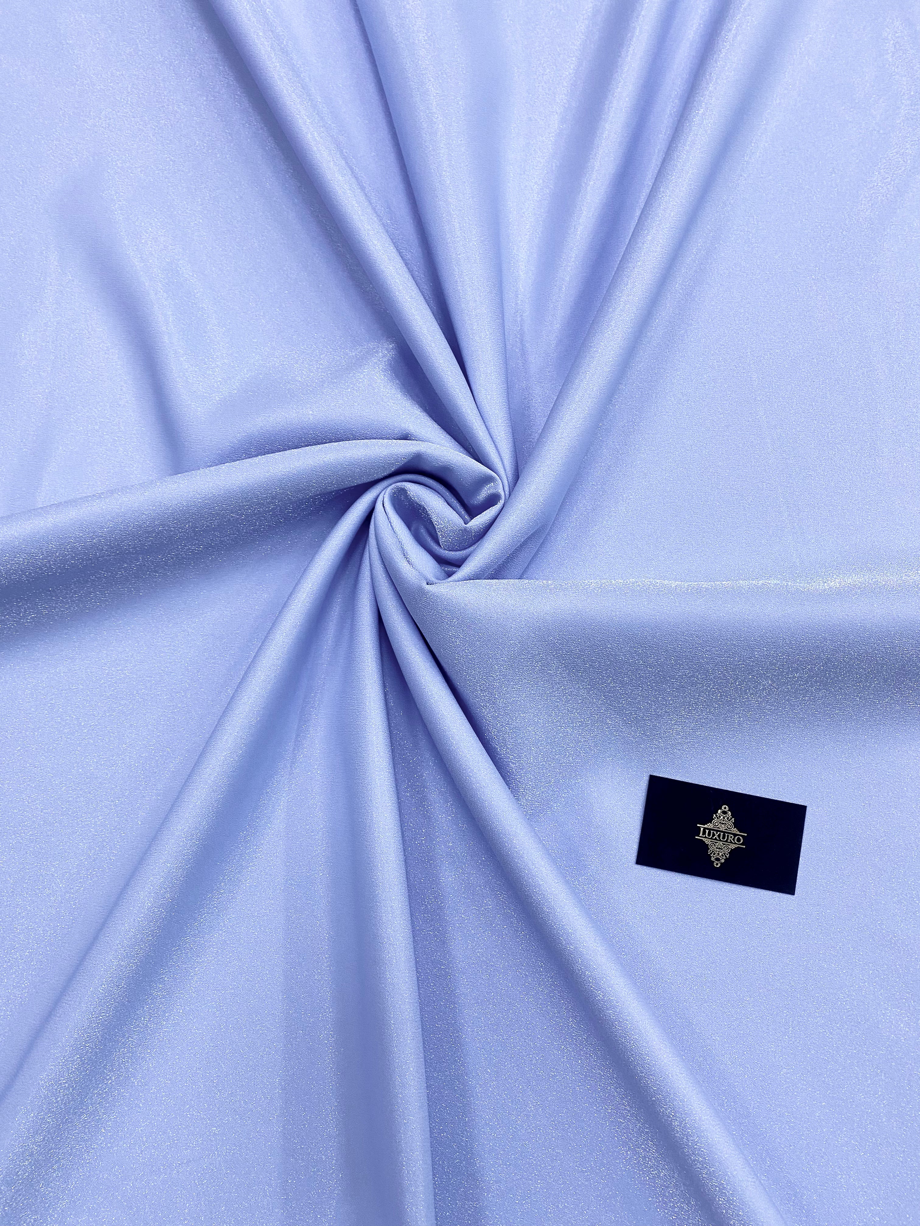 Tafta Fixa cu Sclipici Baby Blue -  3 m Latime