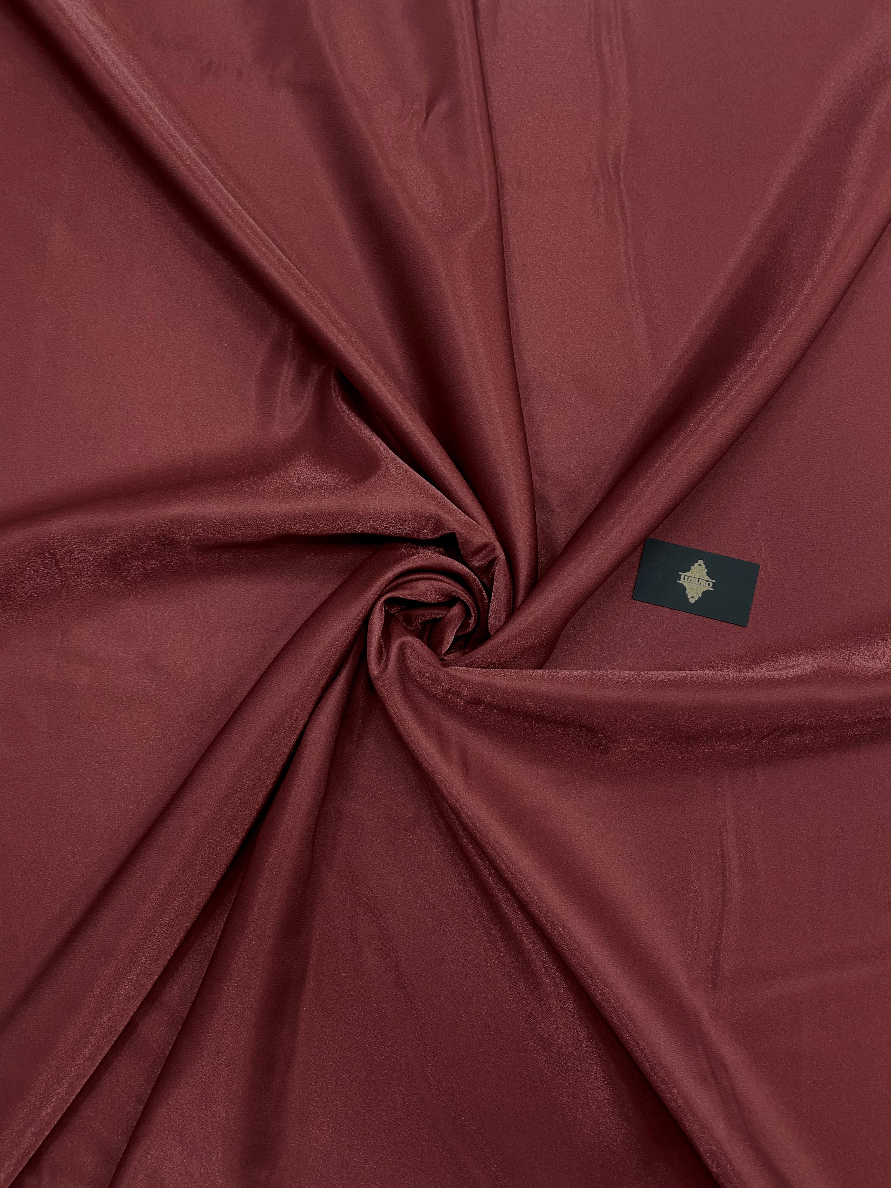 Tafta Fixa cu Sclipici Bordeaux -  3 m Latime