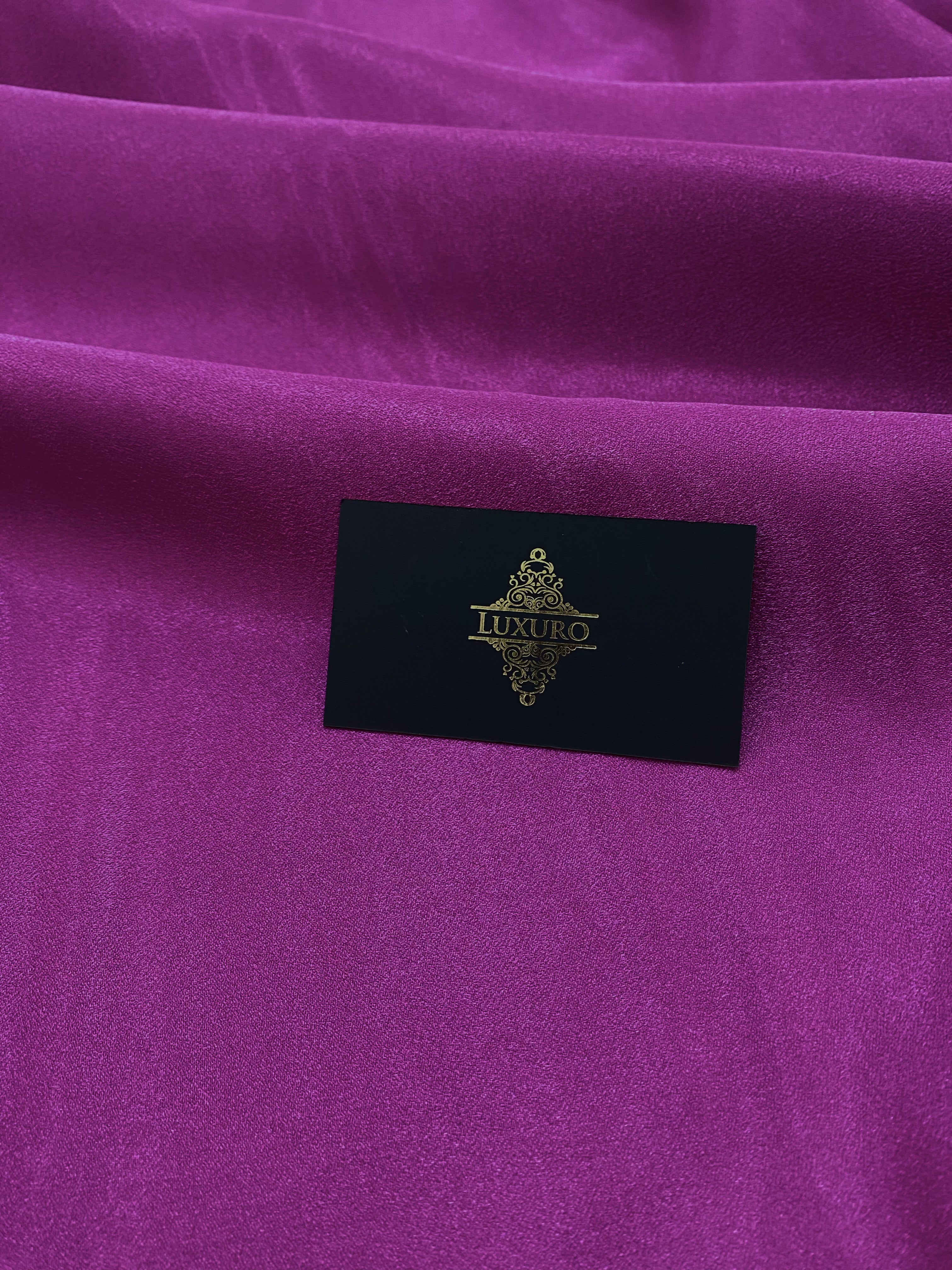 Tafta Fixa cu Sclipici Fucsia -  3 m Latime