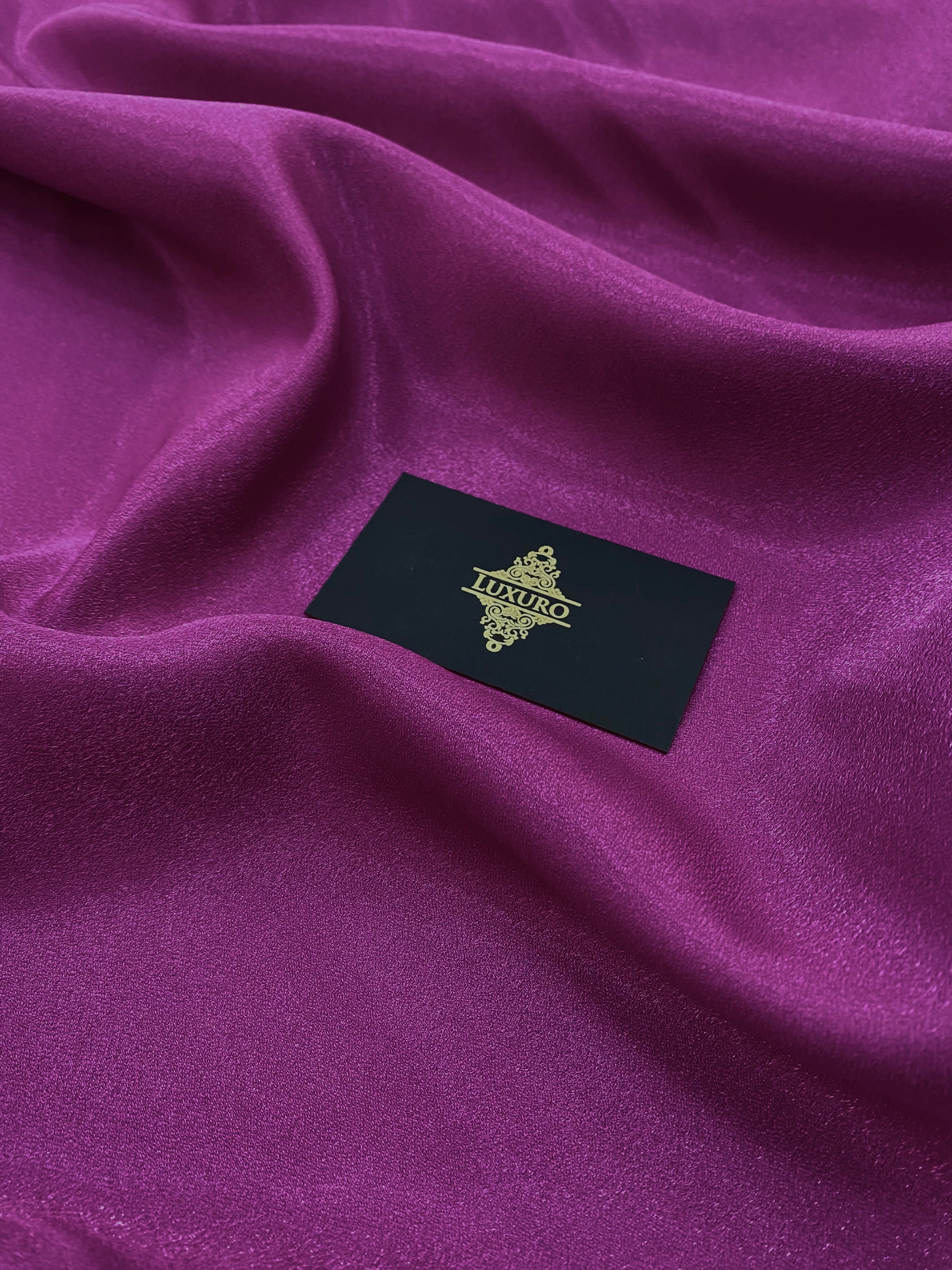 Tafta Fixa cu Sclipici Fucsia -  3 m Latime