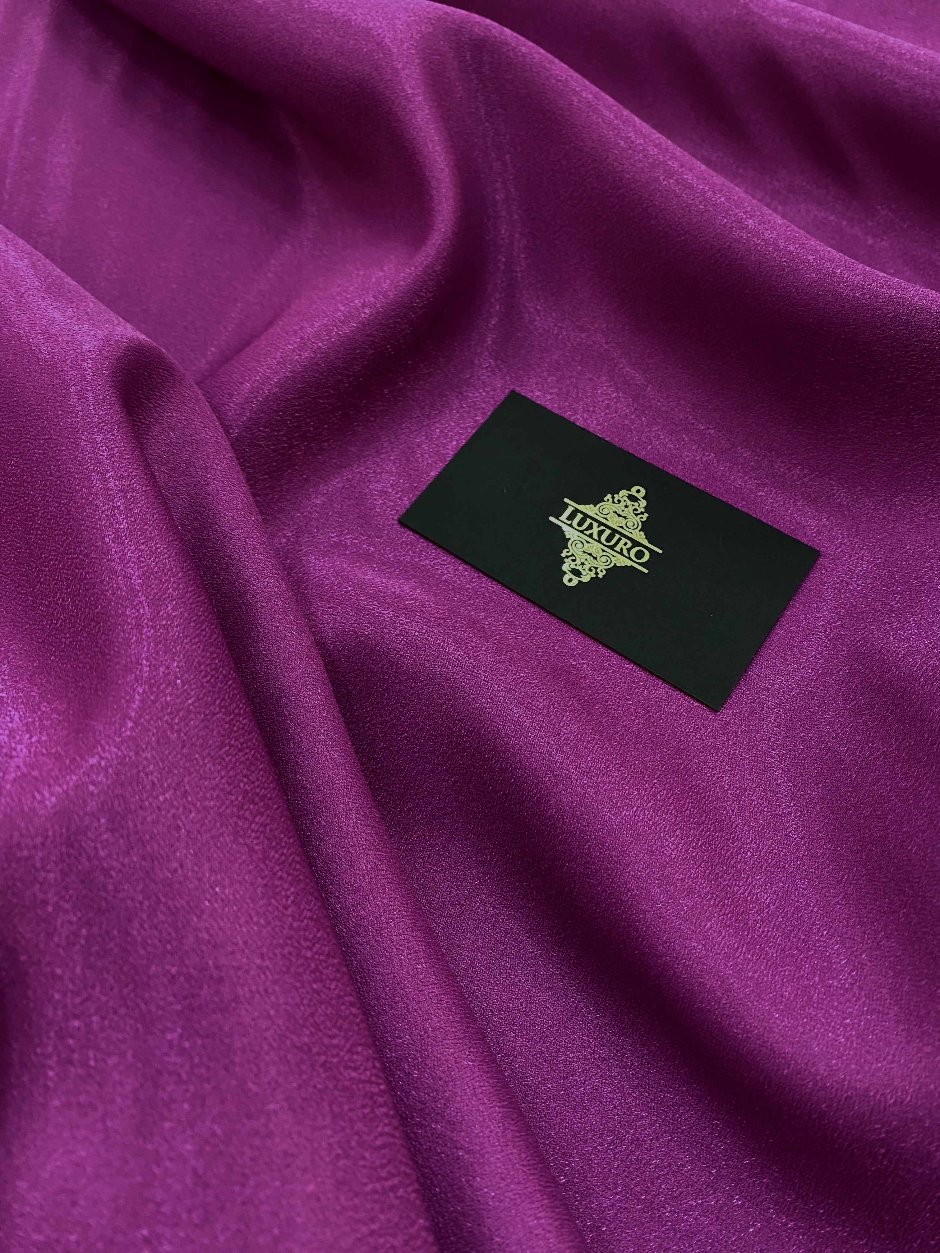 Tafta Fixa cu Sclipici Fucsia -  3 m Latime
