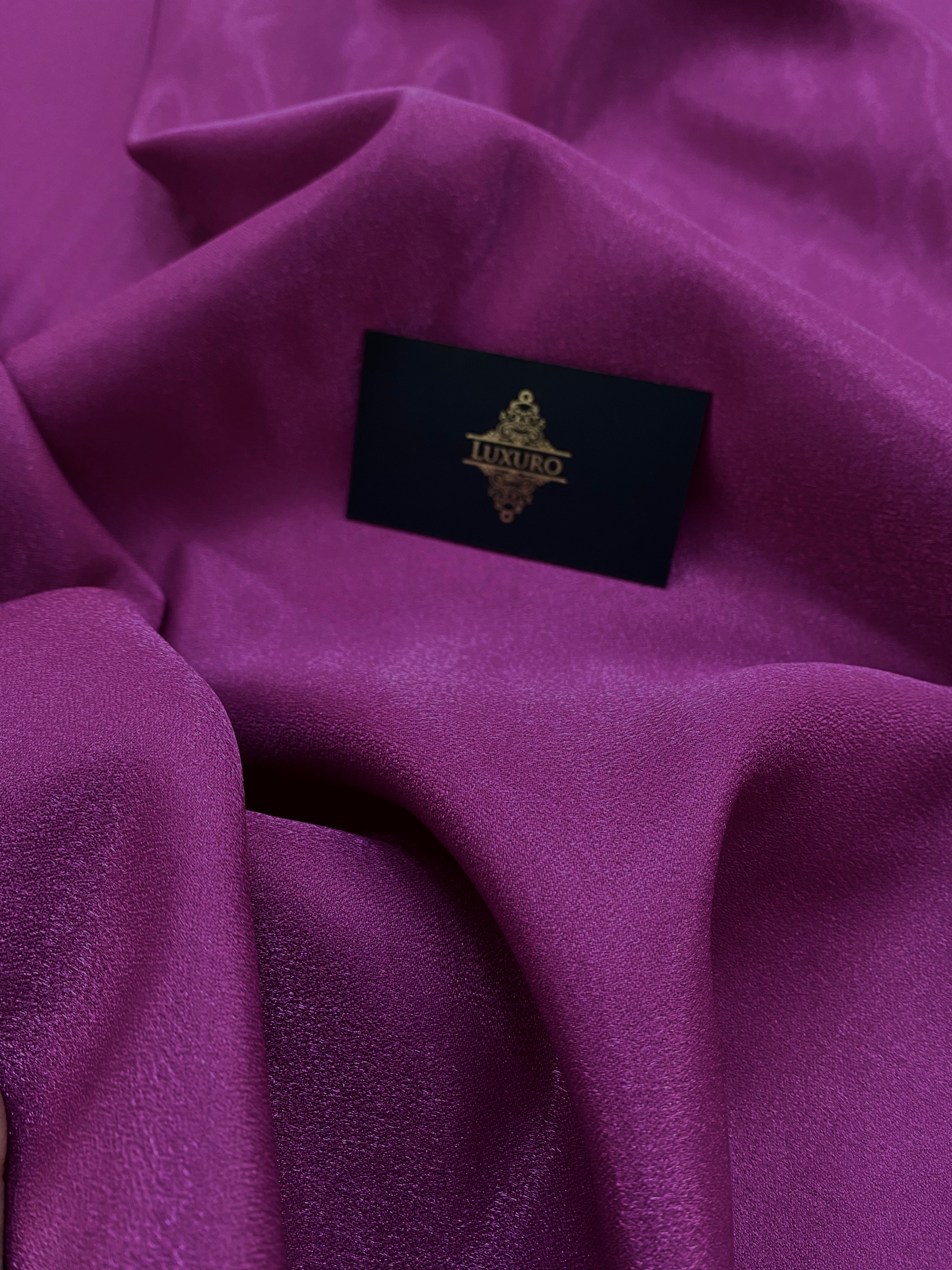 Tafta Fixa cu Sclipici Fucsia -  3 m Latime