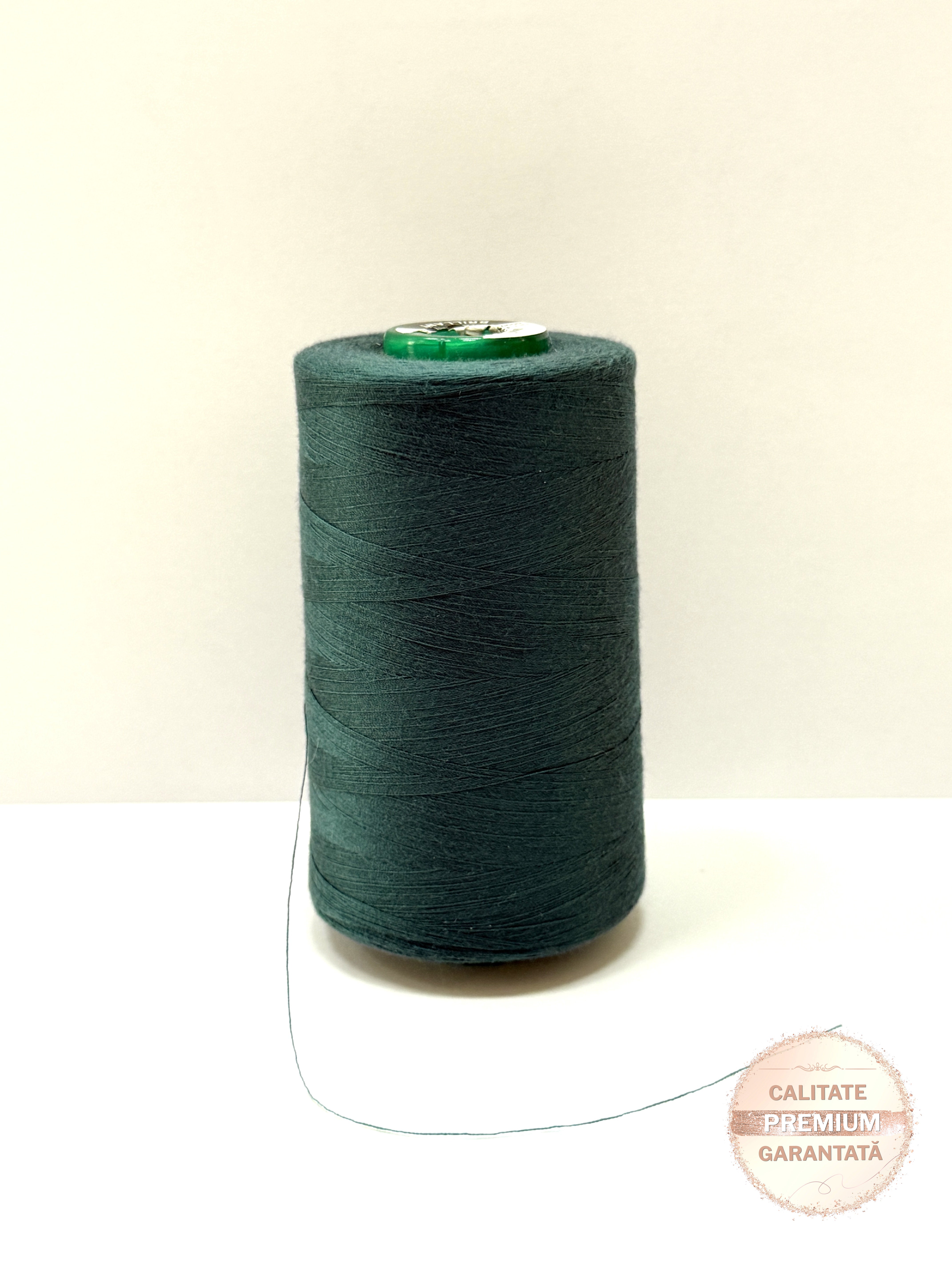 Ata de cusut Verde Inchis, 100% Spun Polyester (120)