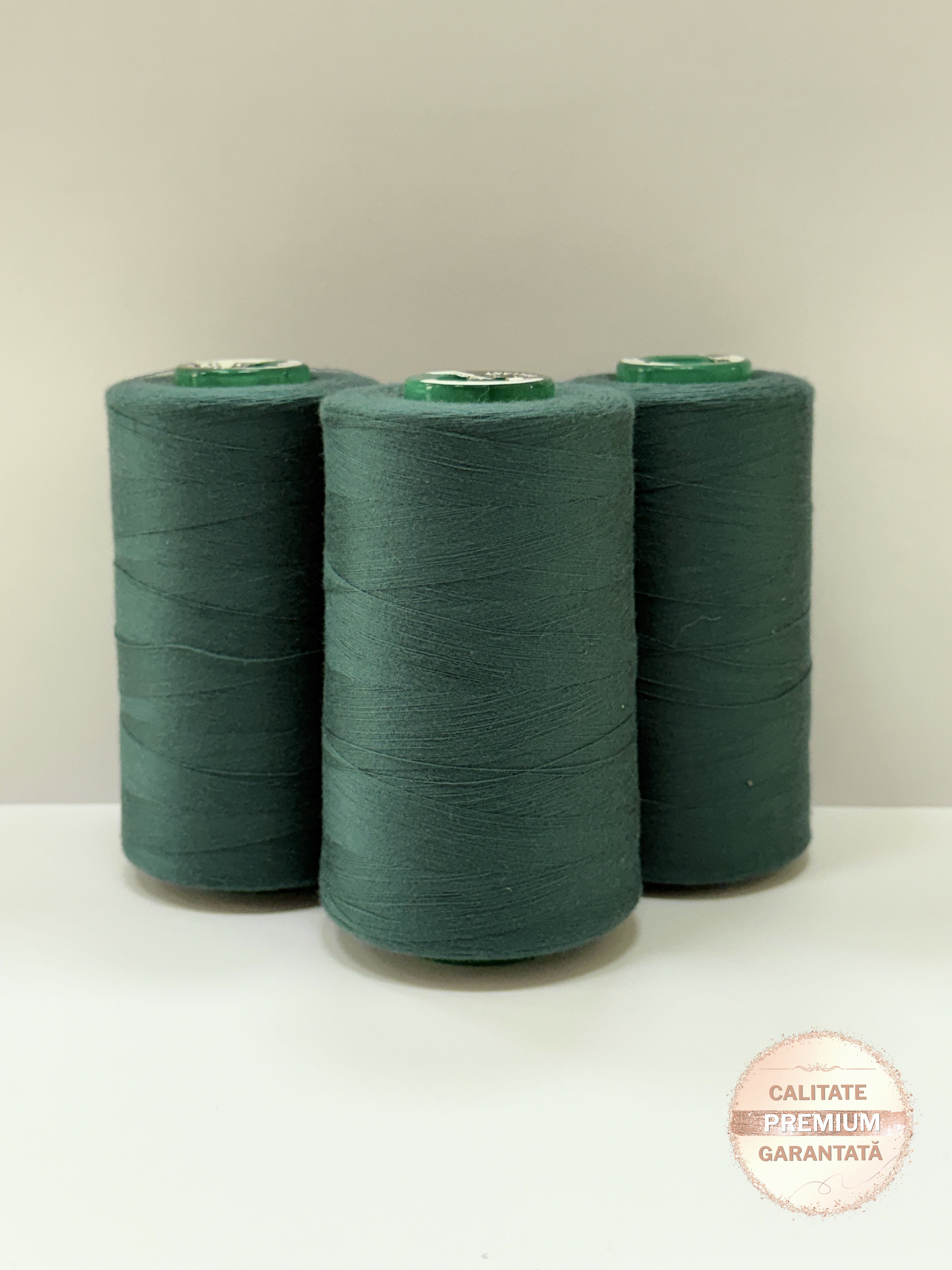 Ata de cusut Verde Inchis, 100% Spun Polyester (120)