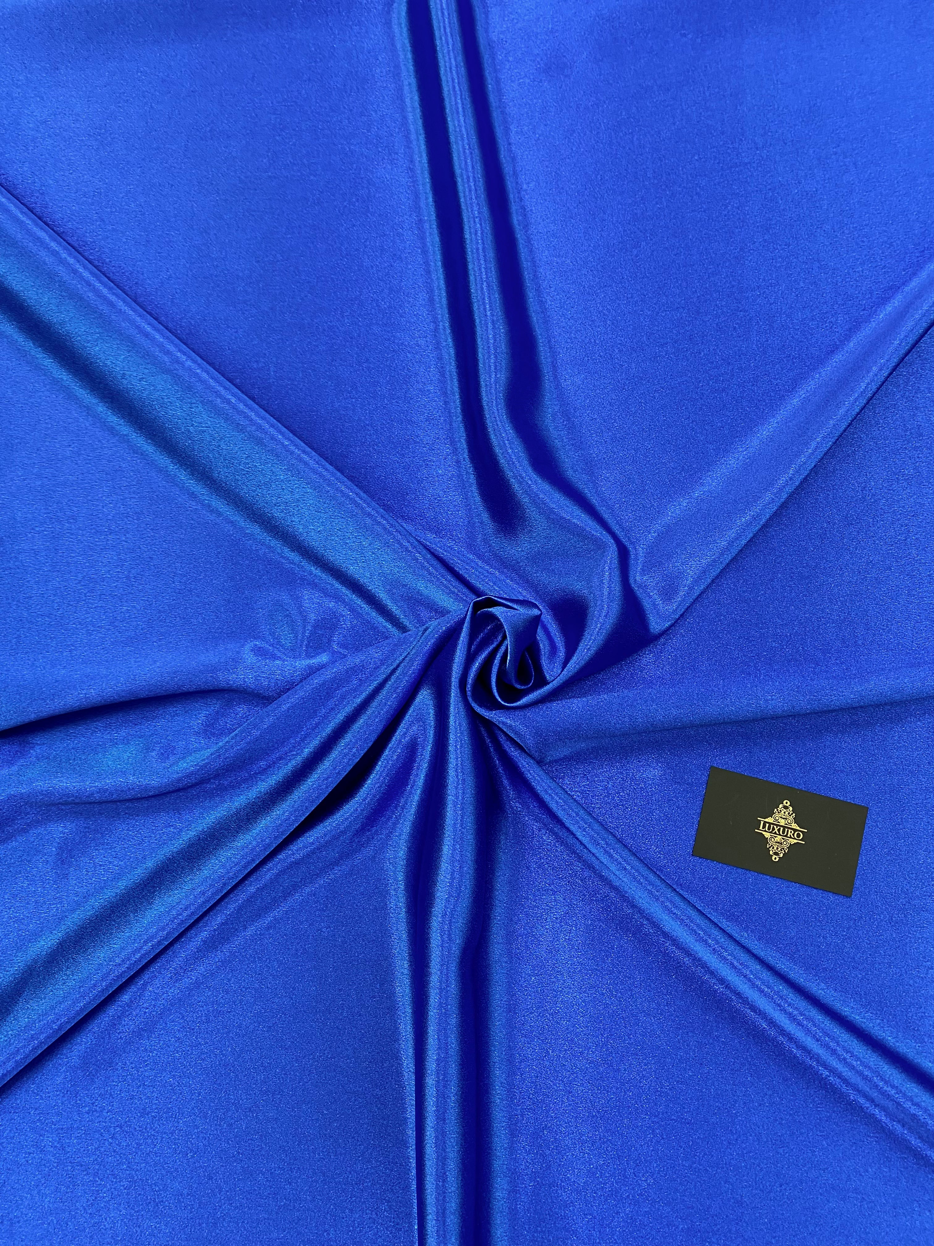 Tafta Elastica Metalizata Albastru Royal