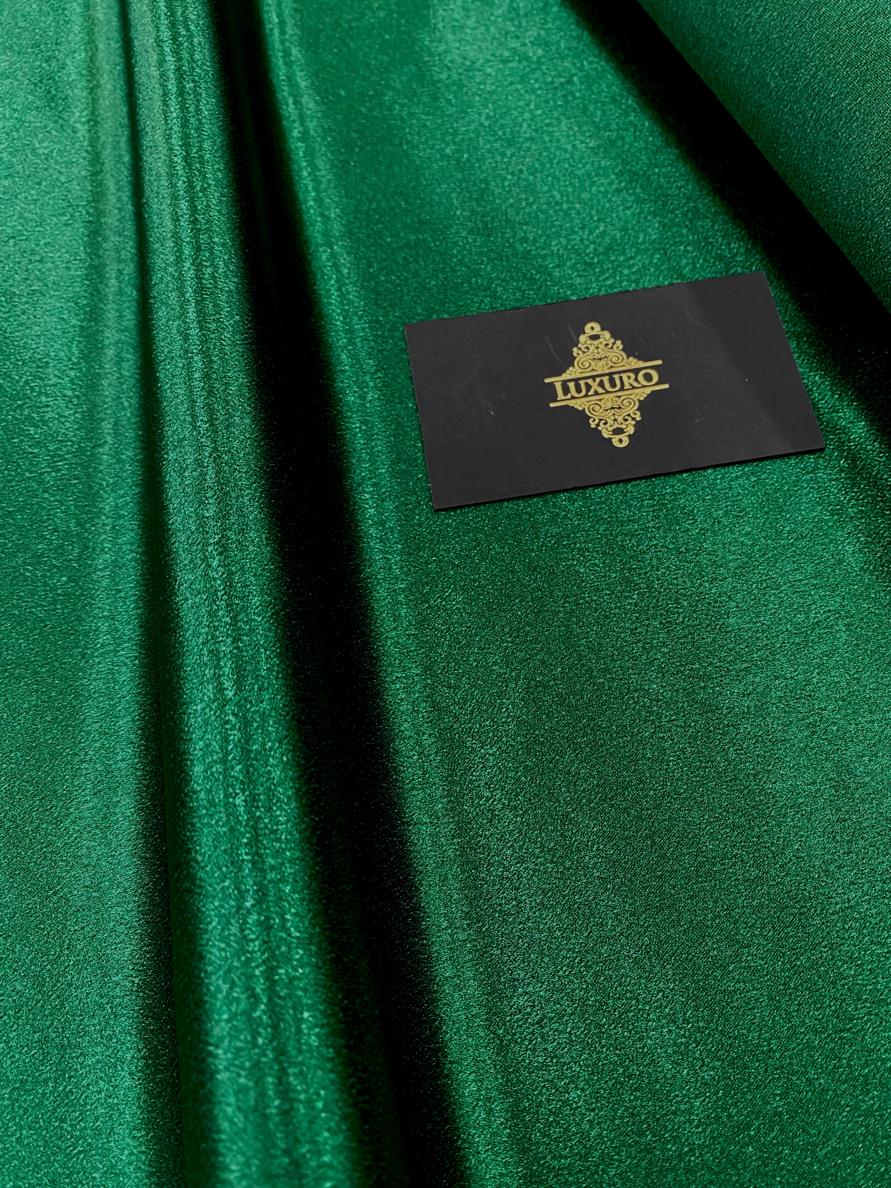 Tafta Elastica Metalizata Verde Smarald