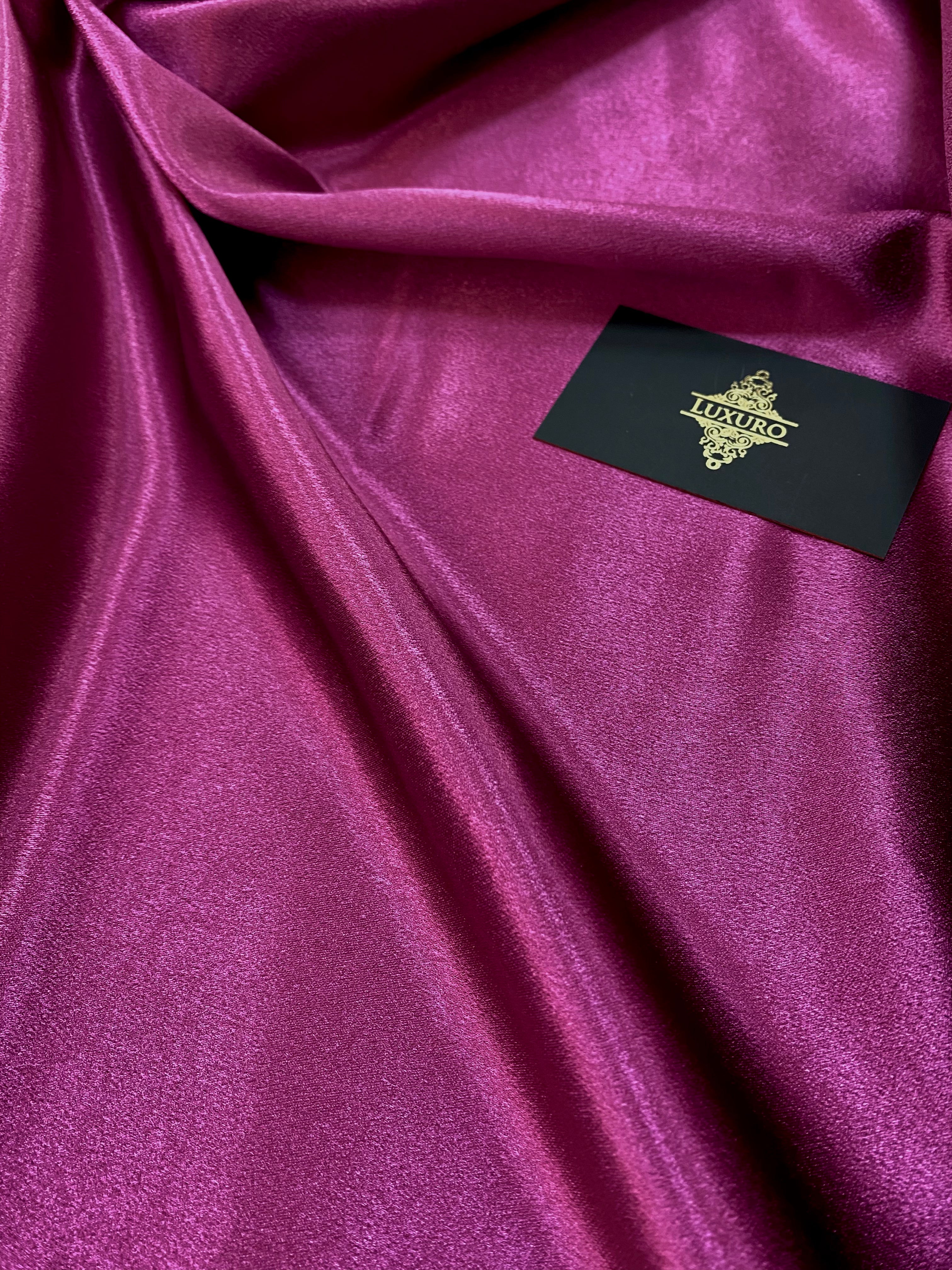 Tafta Elastica Metalizata Magenta