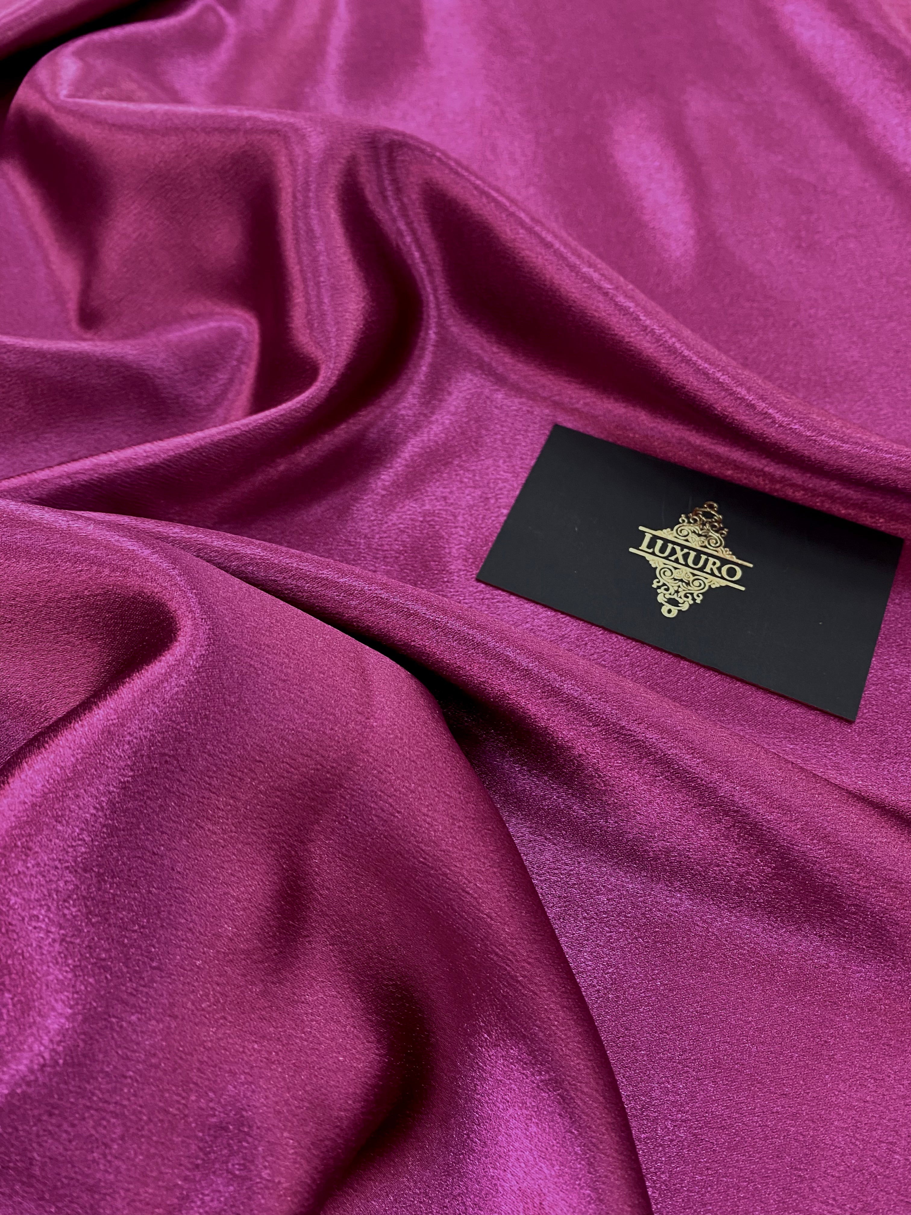 Tafta Elastica Metalizata Magenta