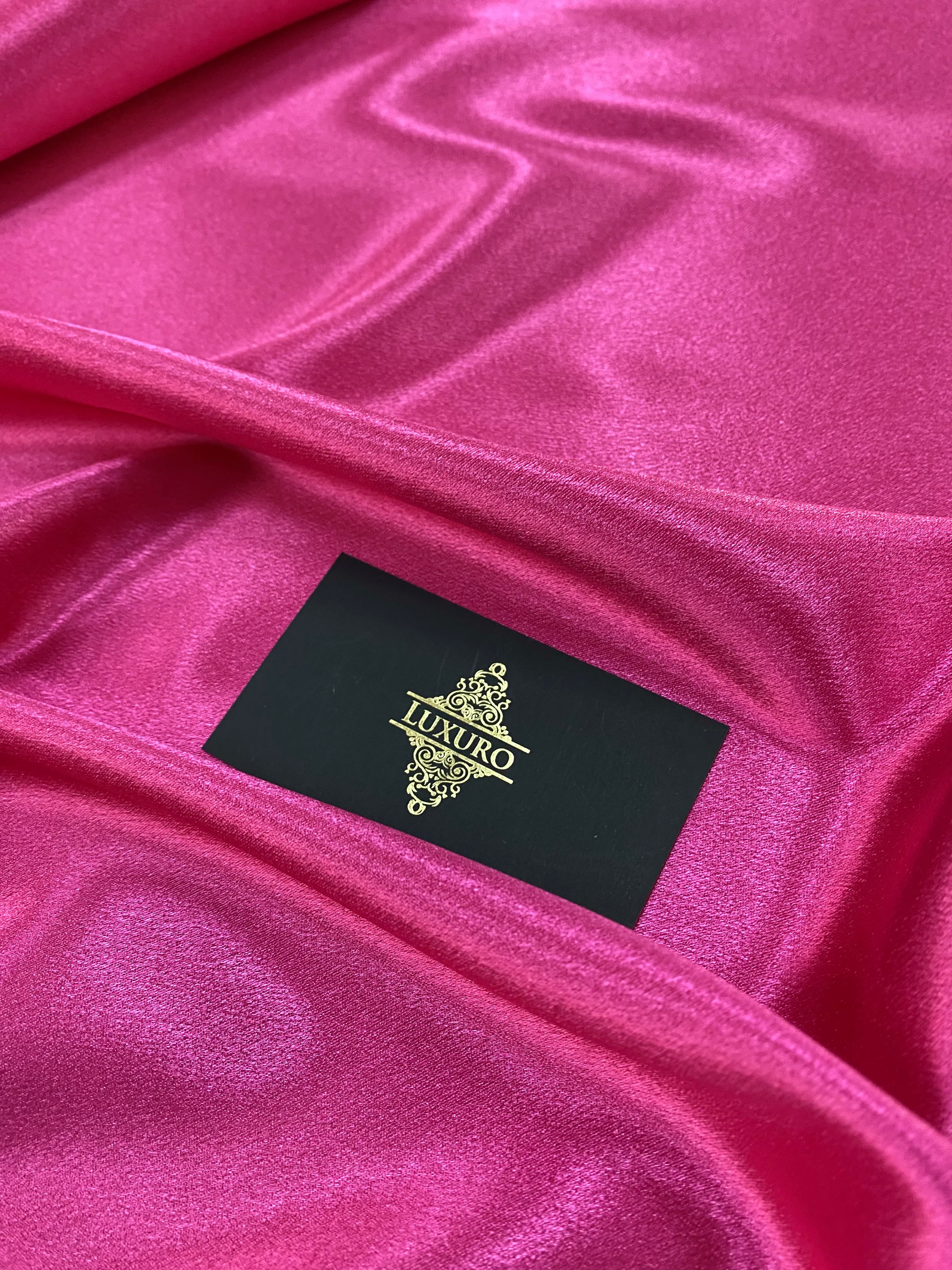 Shiny Fuchsia Elastic Taffeta