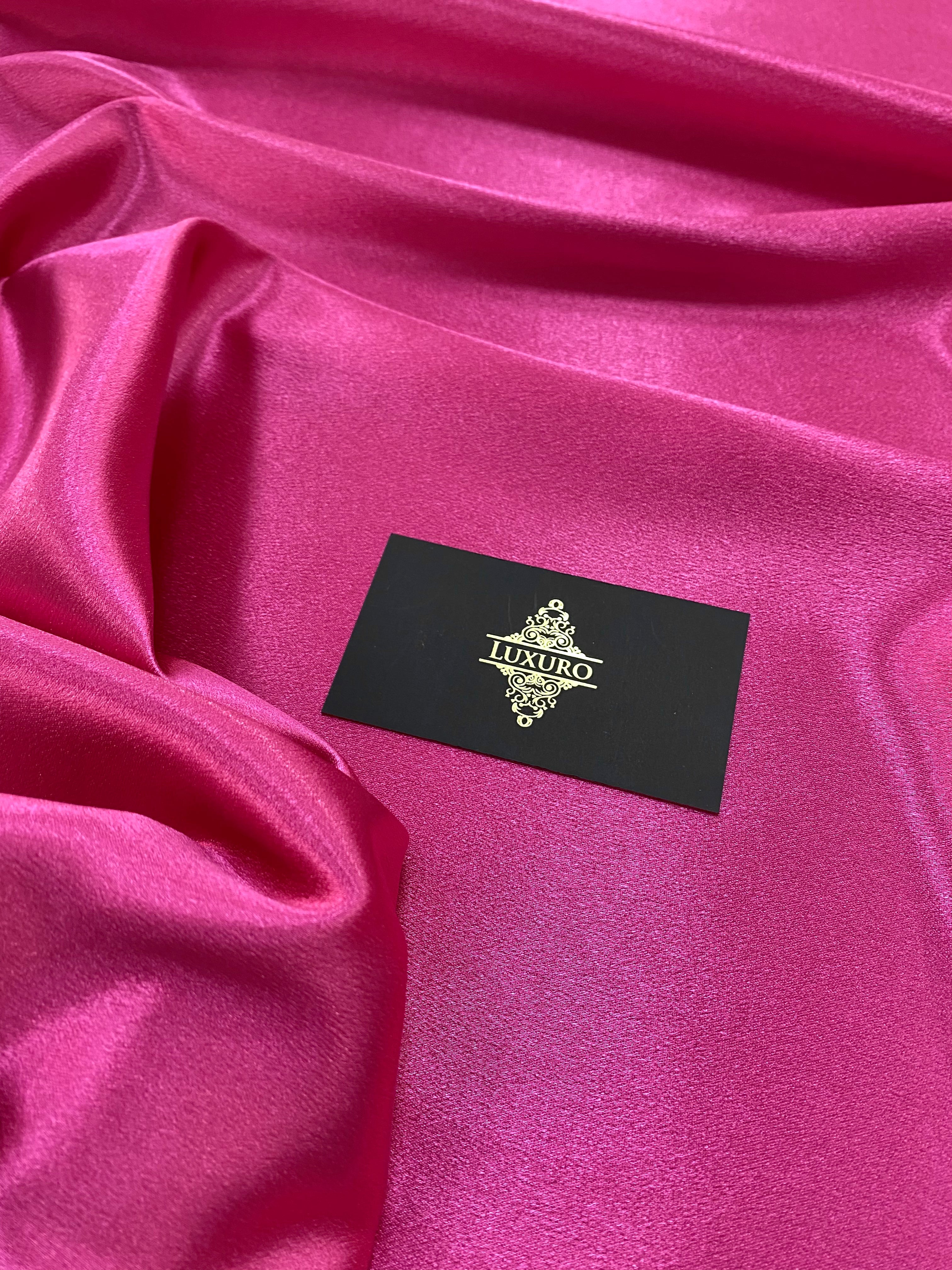 Shiny Fuchsia Elastic Taffeta