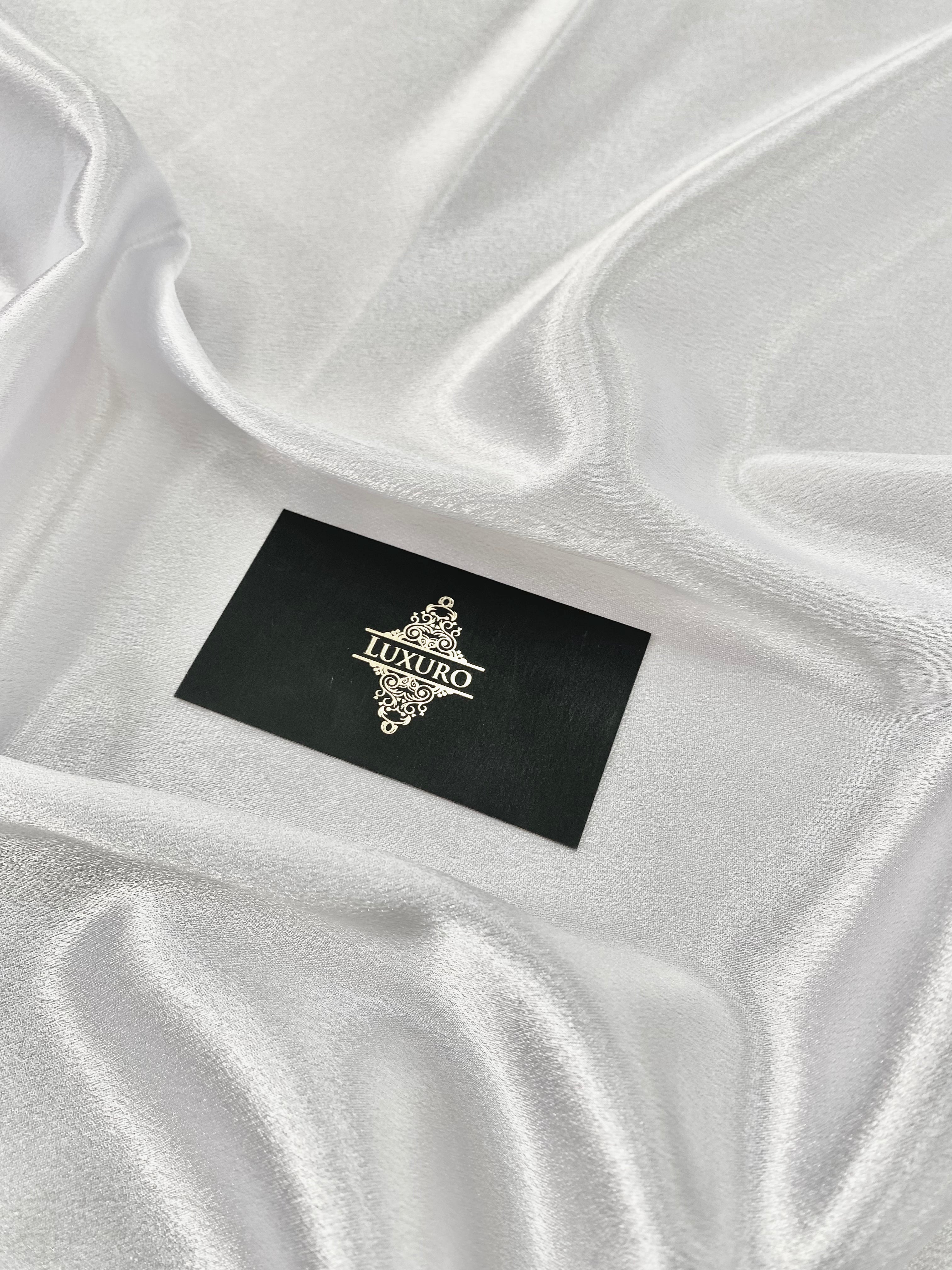 Tafta Elastica Metalizata Alba