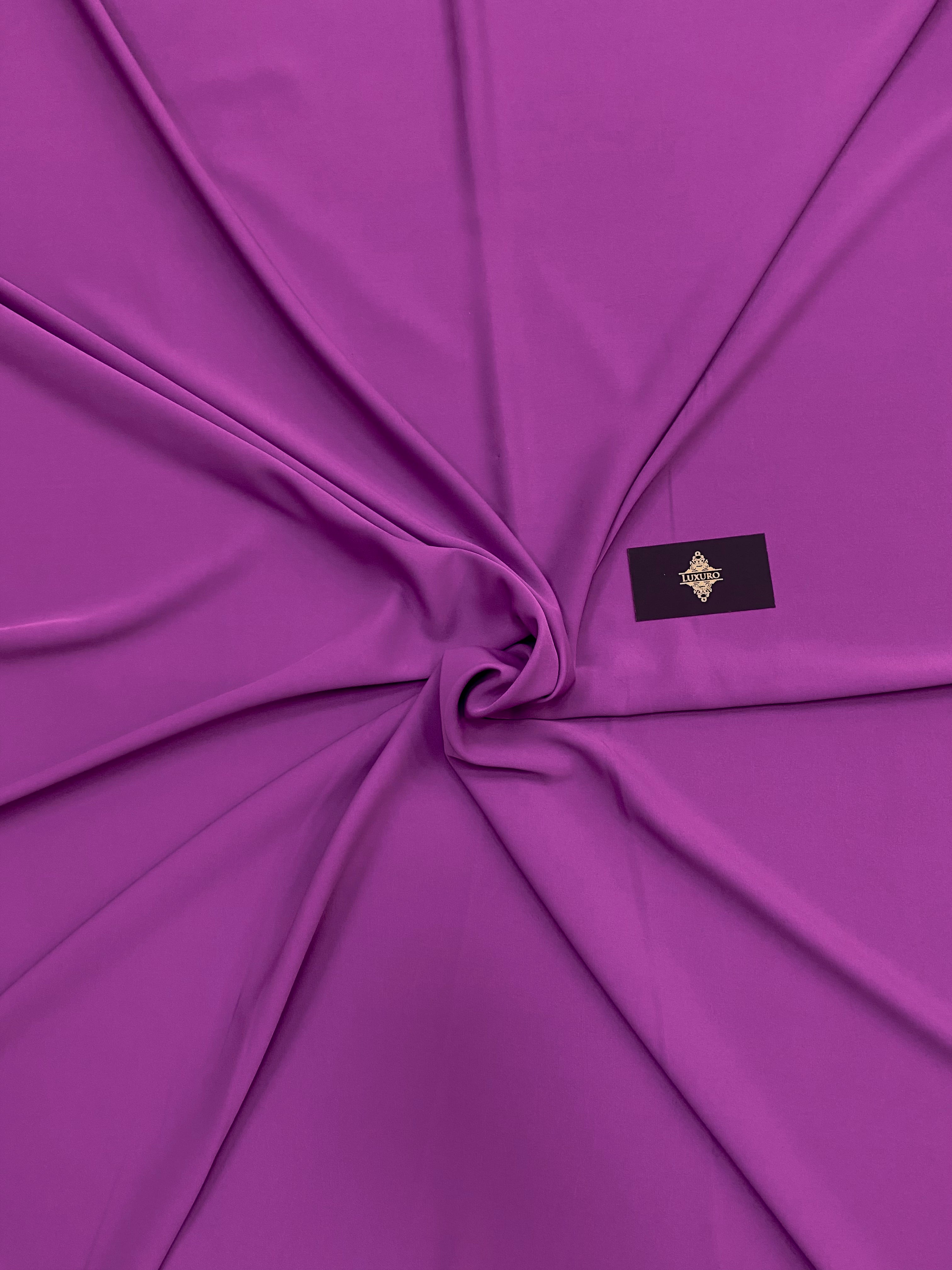 Triplu Voal Elastic Orchid