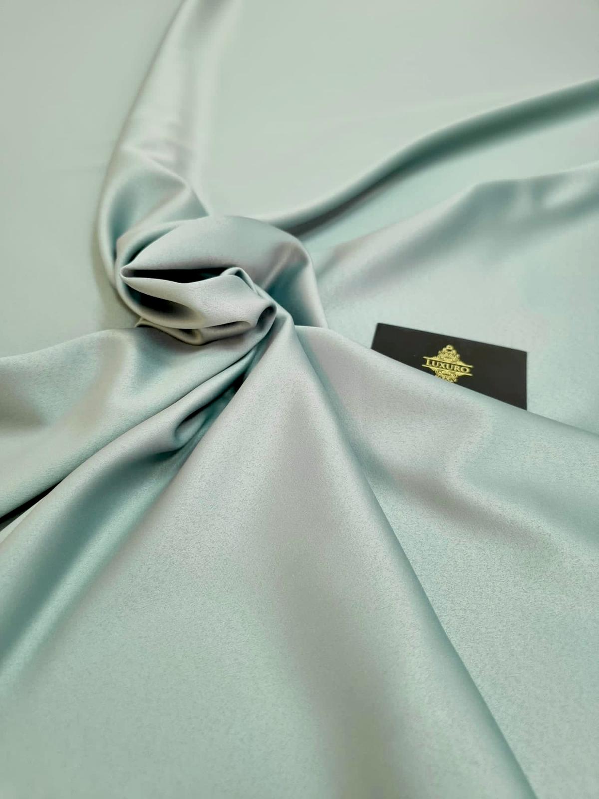Tafta Elastica Premium Sidefata Verde Ou de Rata