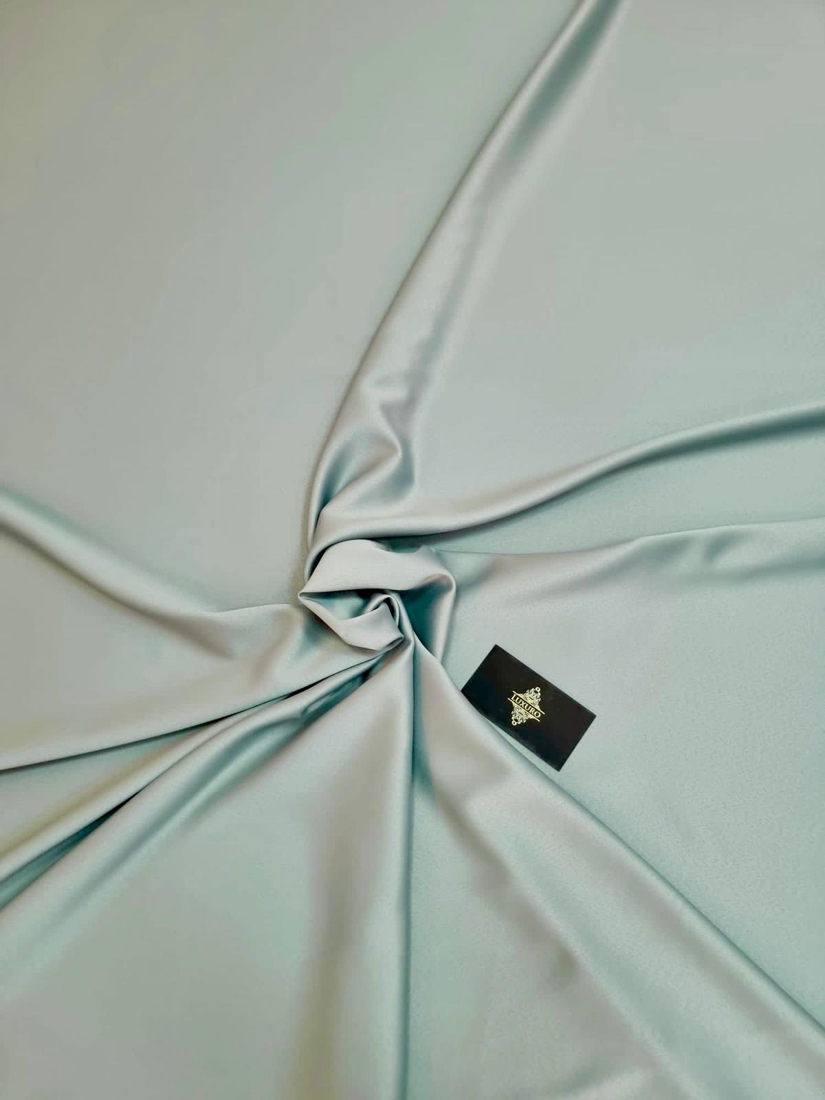 Tafta Elastica Premium Sidefata Verde Ou de Rata