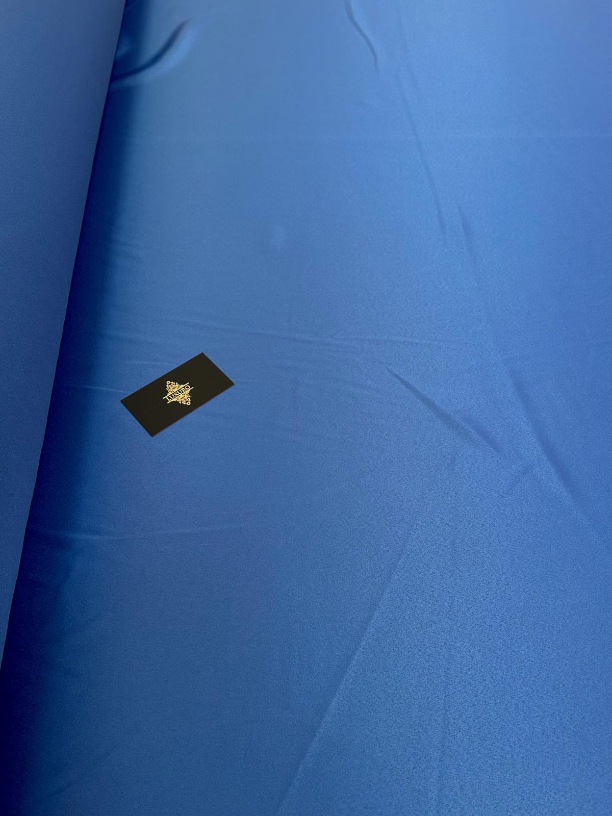 Tafta Elastica Premium Sidefata Albastru Marin