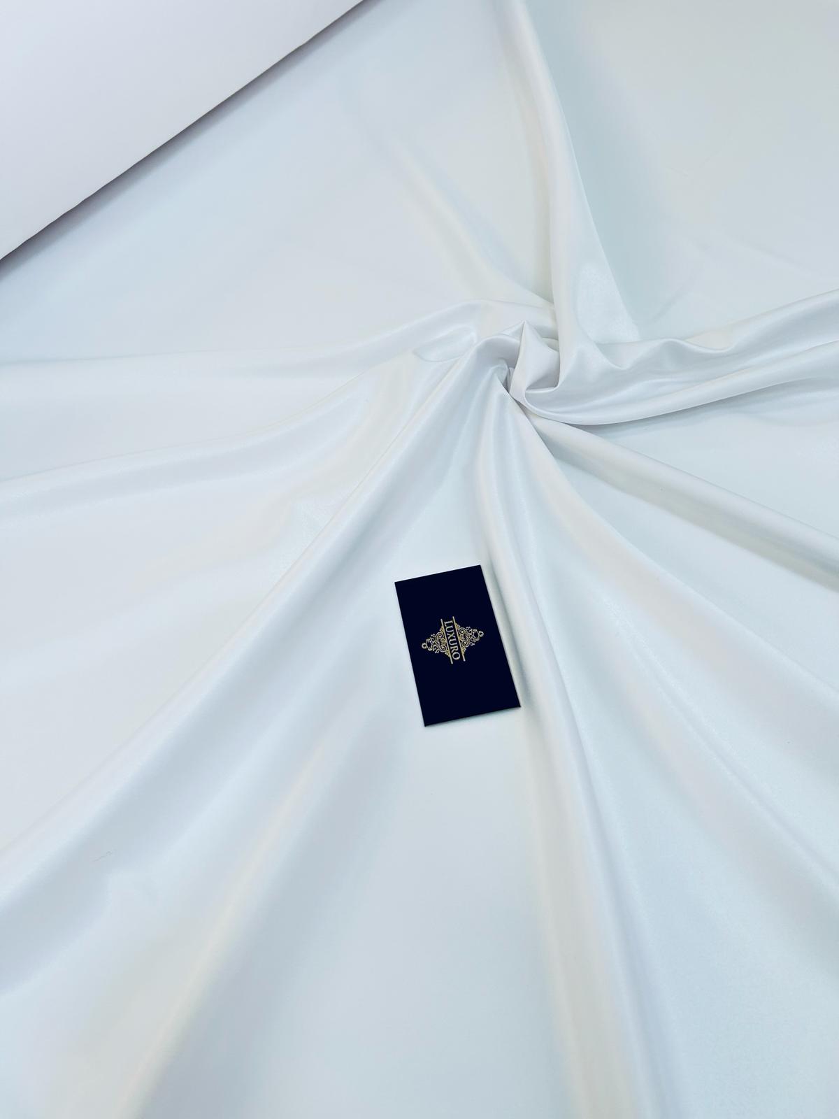 Tafta Elastica Premium Sidefata Alba
