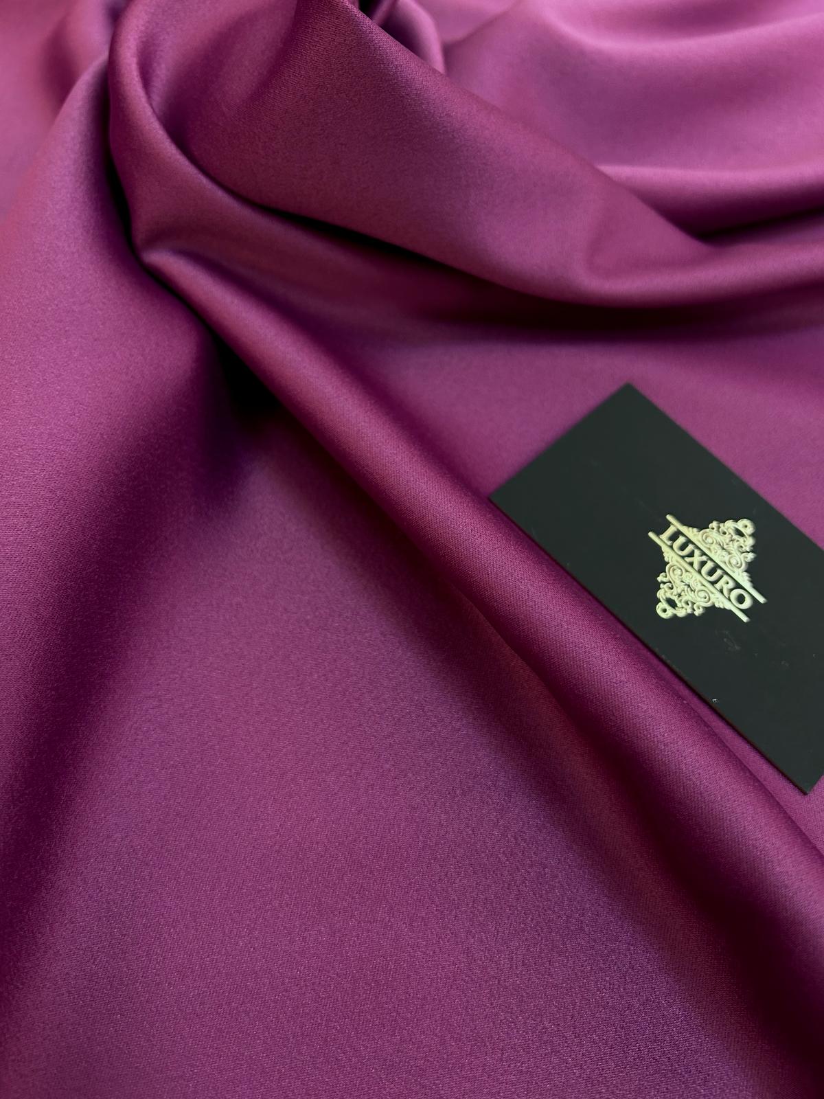Tafta Elastica Premium Sidefata Magenta Inchis