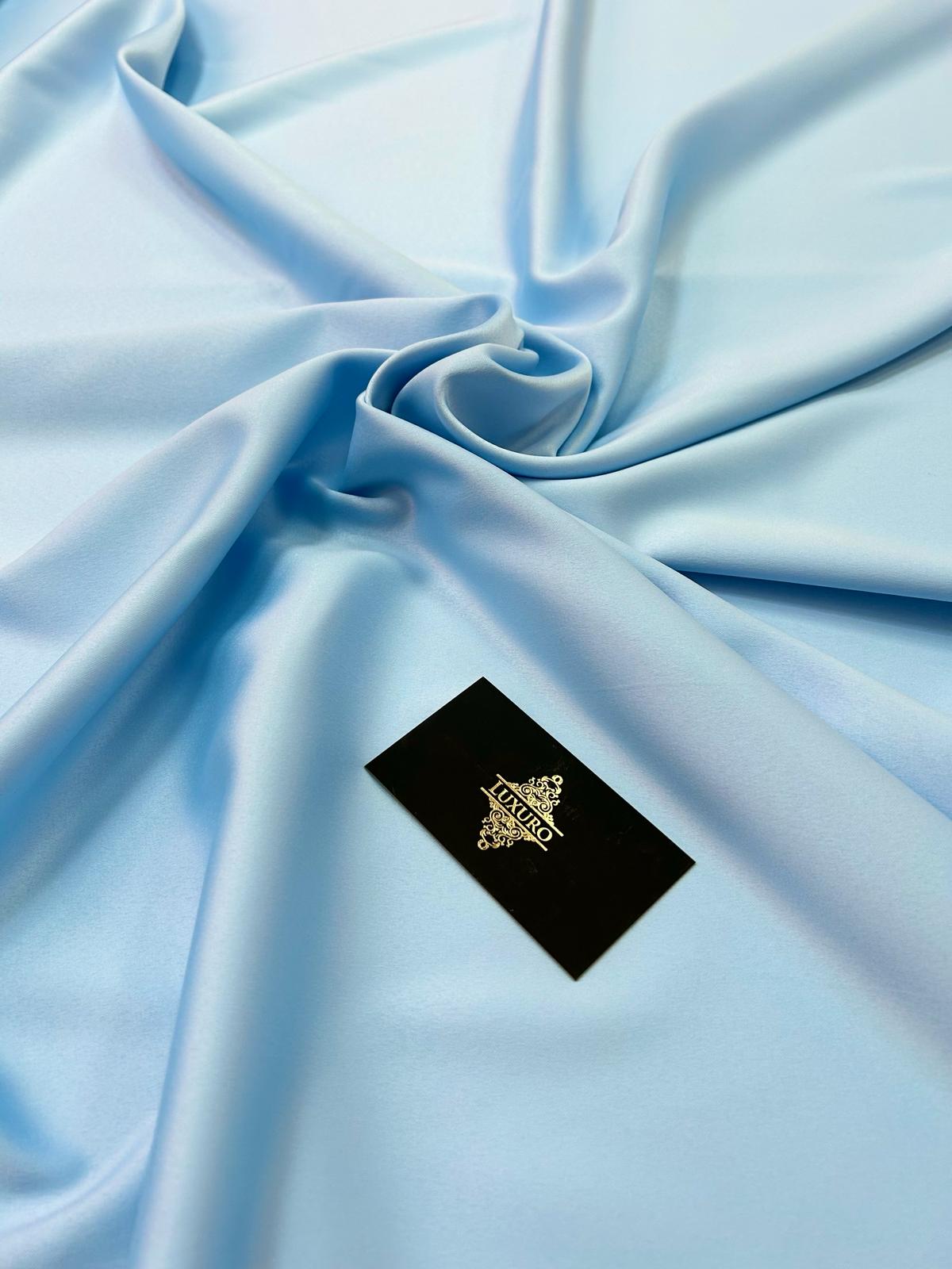 Tafta Elastica Premium Sidefata Baby Blue