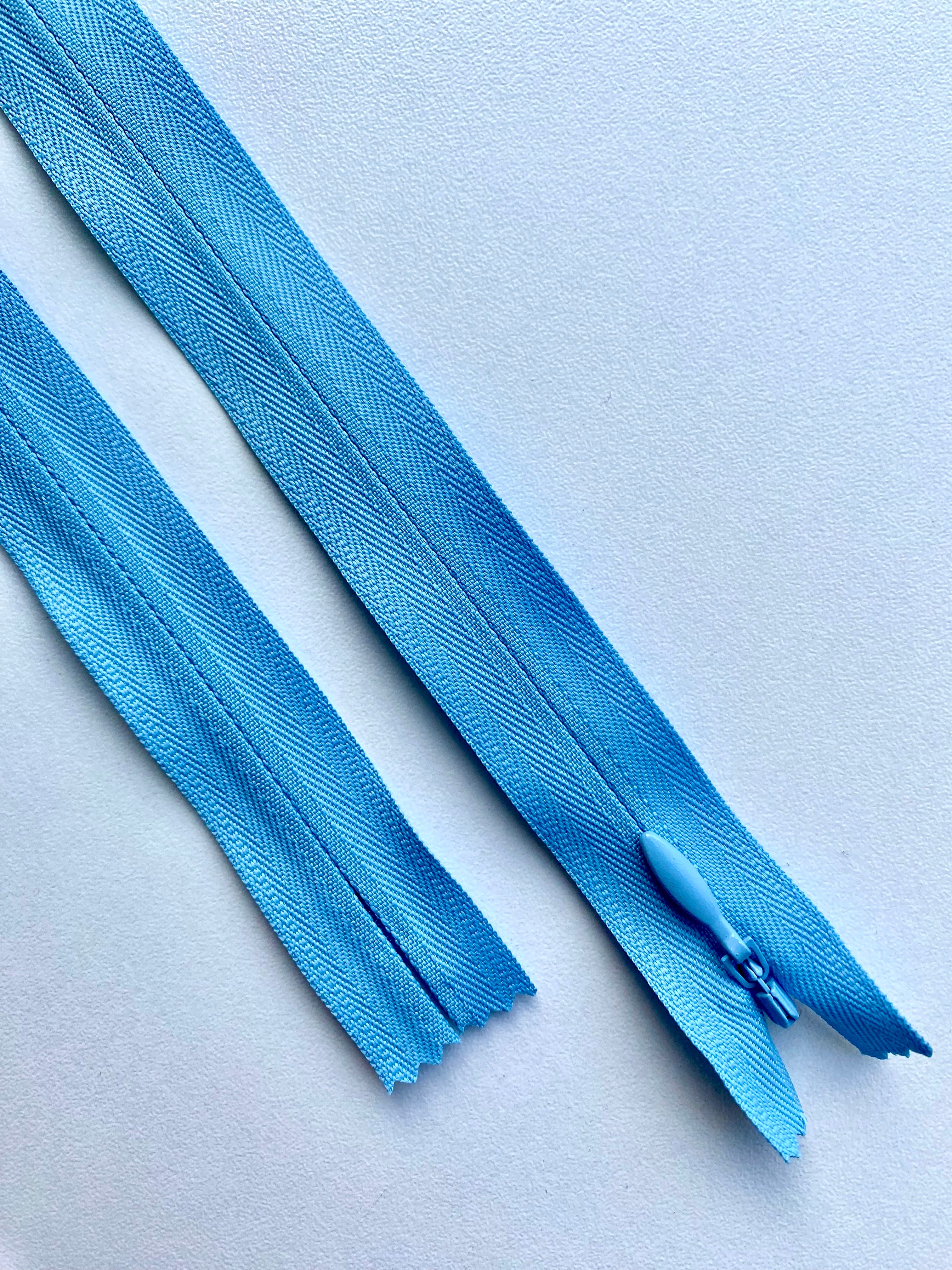 Fermoar Ascuns Premium Bleu - 70 cm Lungime