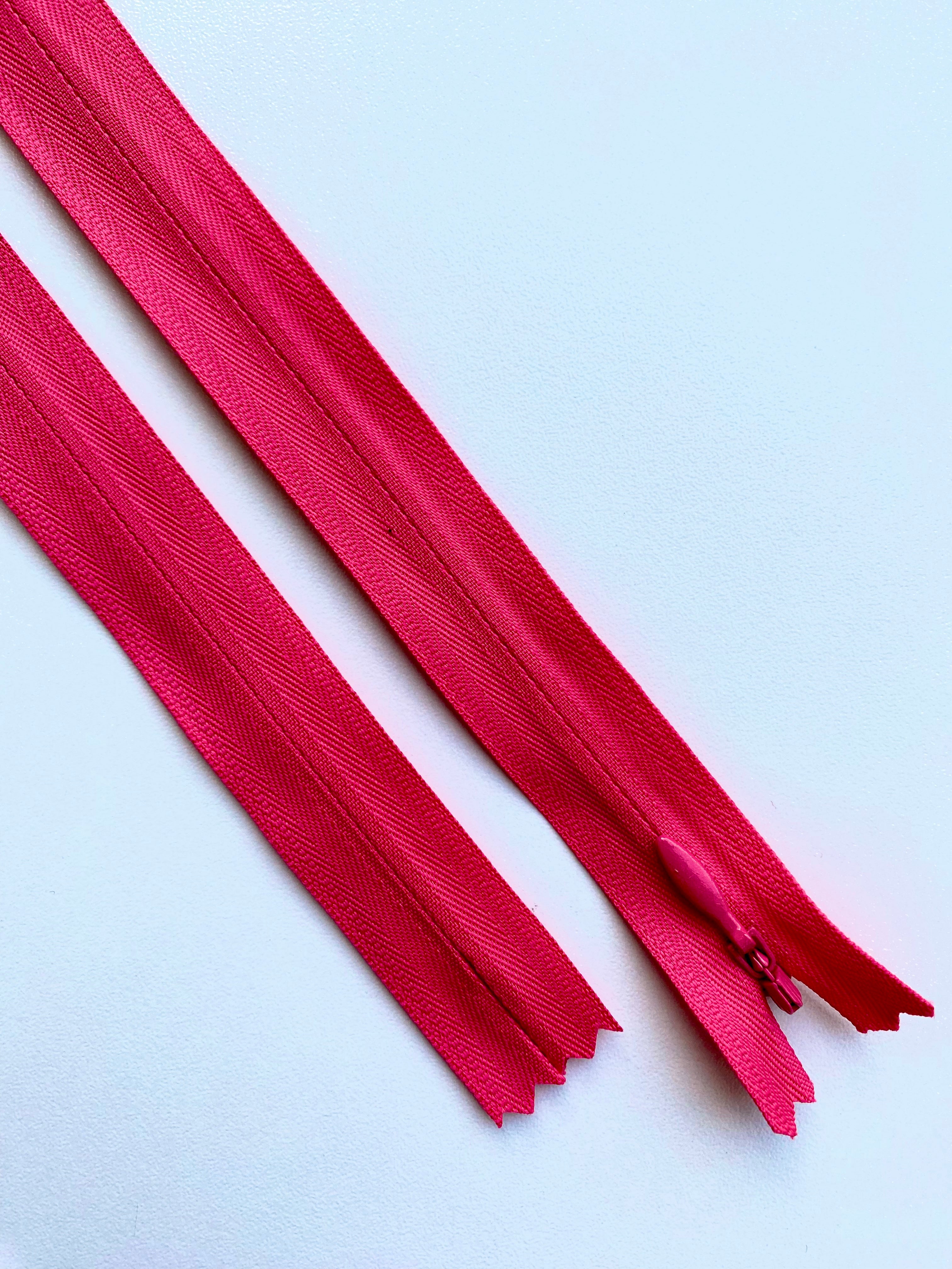 Fermoar Ascuns Premium Fucsia - 70 cm Lungime