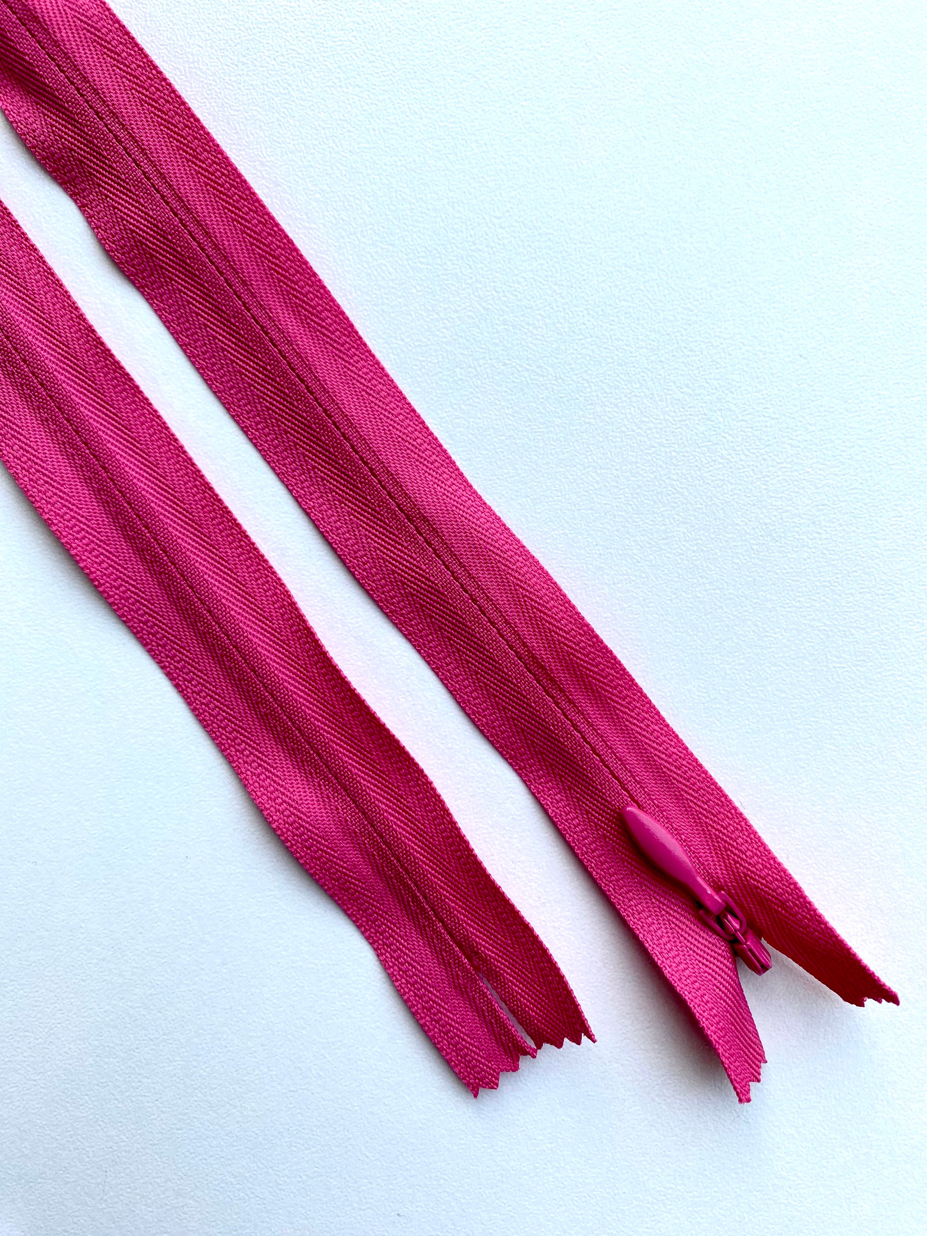 Fermoar Ascuns Premium Magenta Deschis - 70 cm Lungime