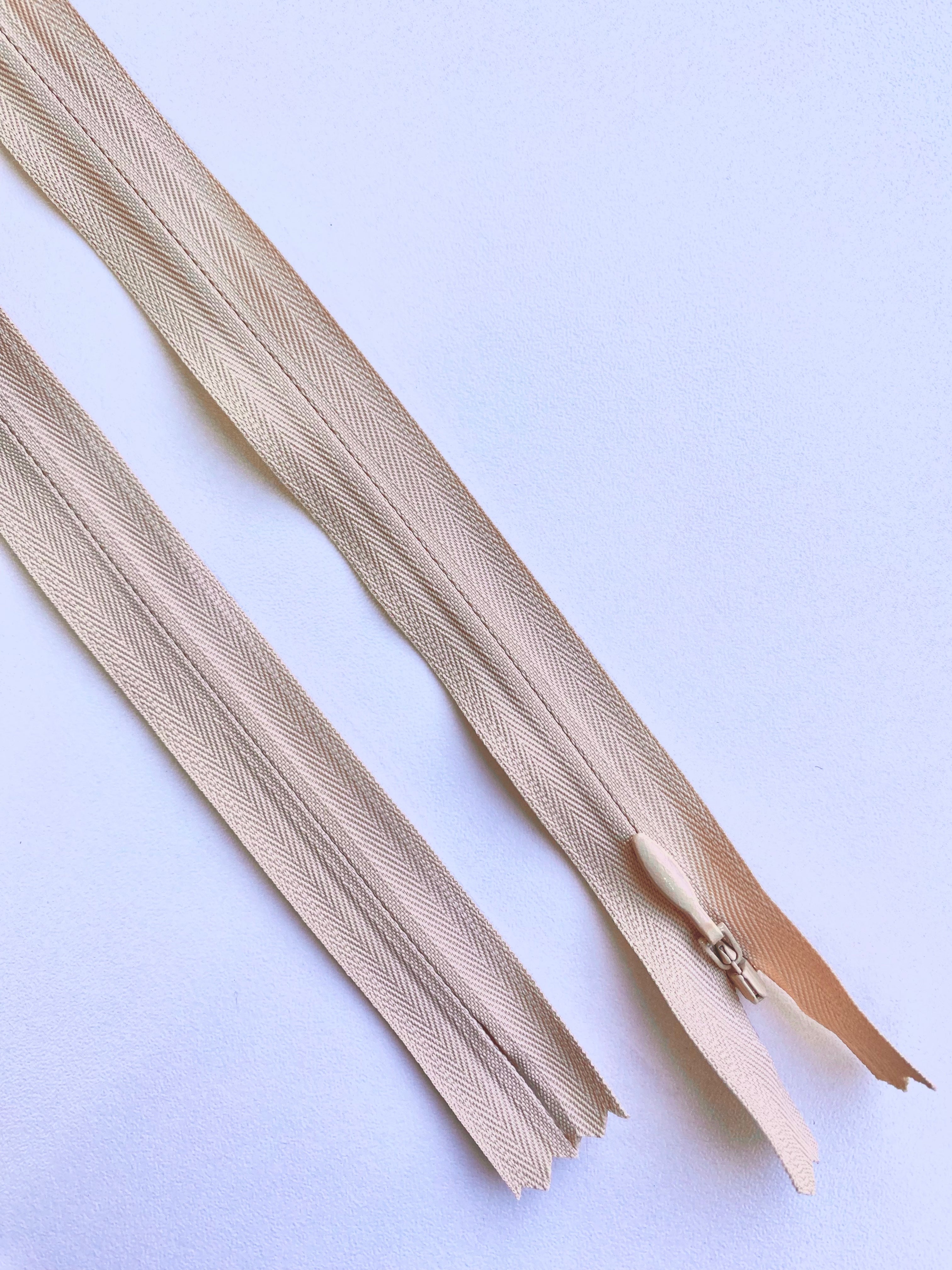 Fermoar Ascuns Premium Nude Rose - 70 cm