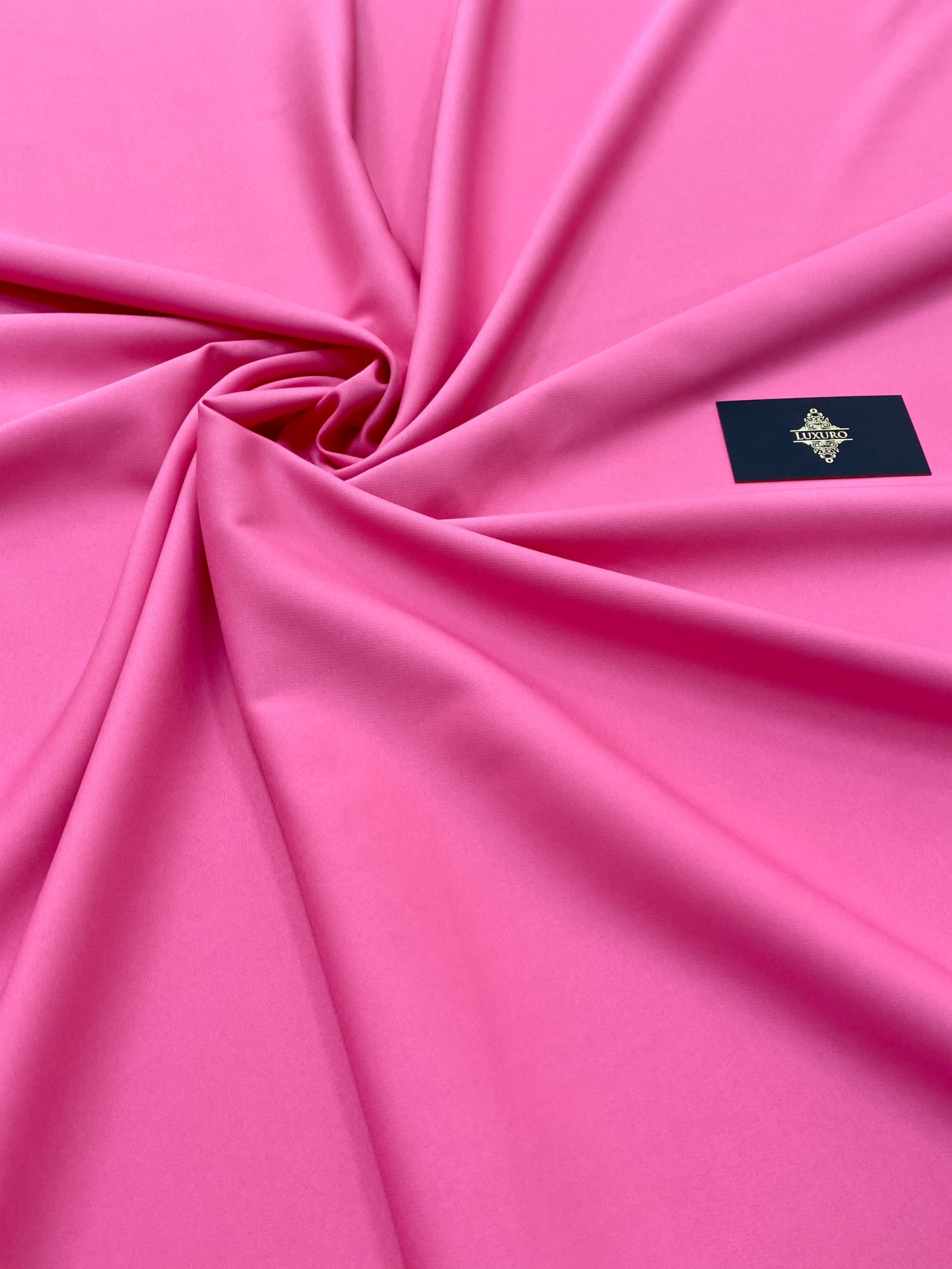 Elastic Crepe Barbie Premium Coral Pink