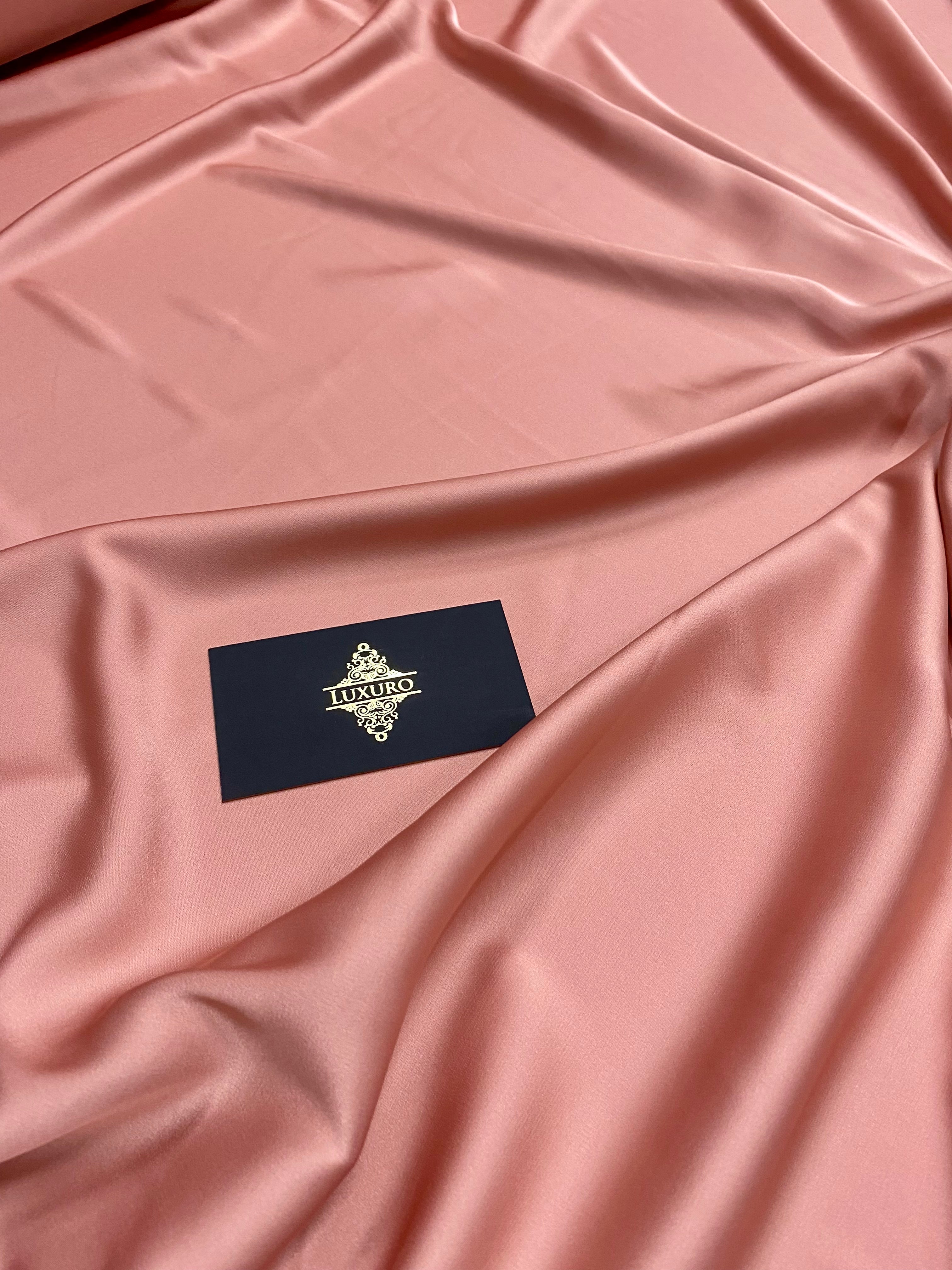 Satin Elastic Matasos Premium Roz Trandafiriu