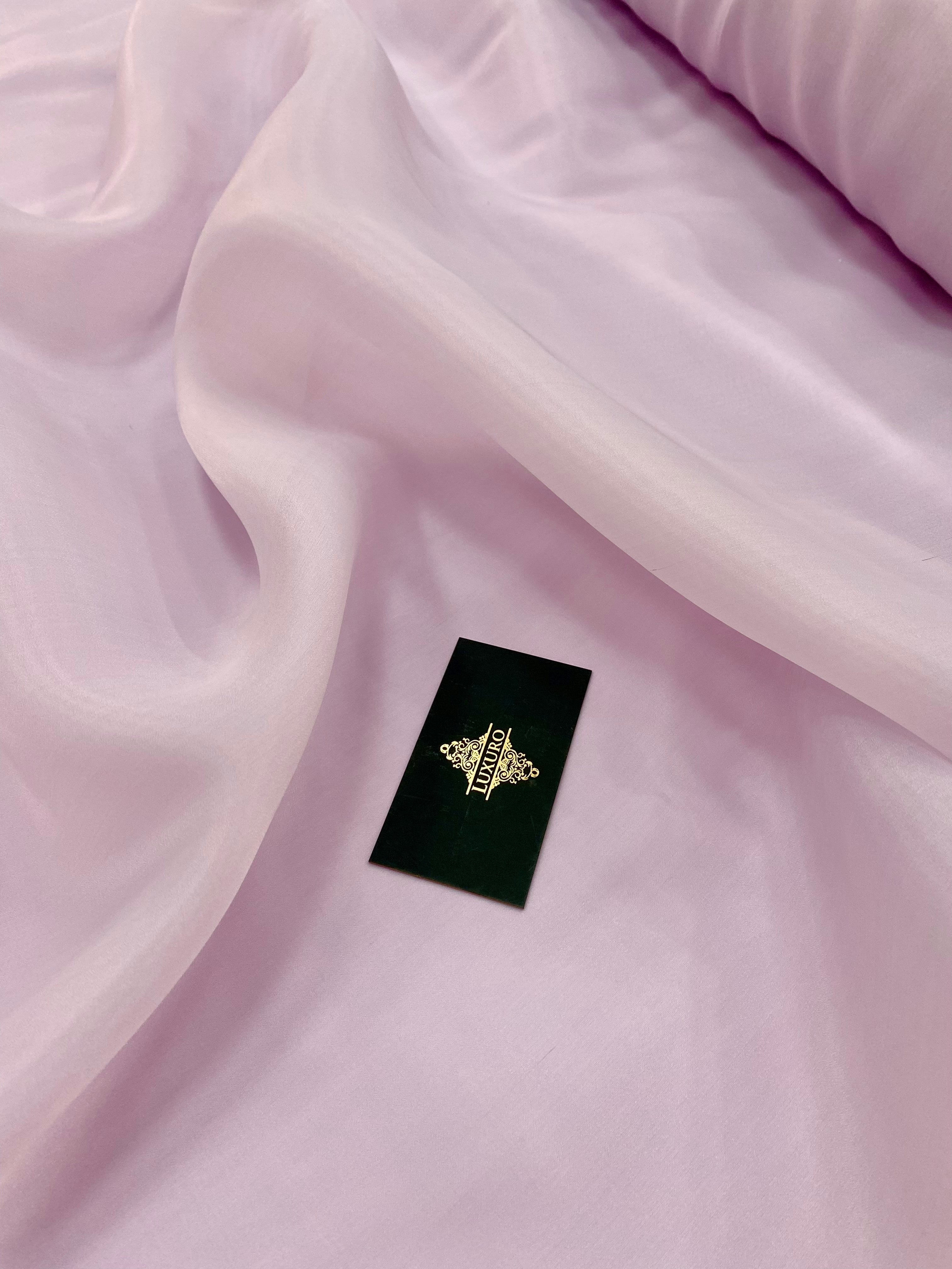 Organza Sidefata Lavanda Deschis -  3 m Latime