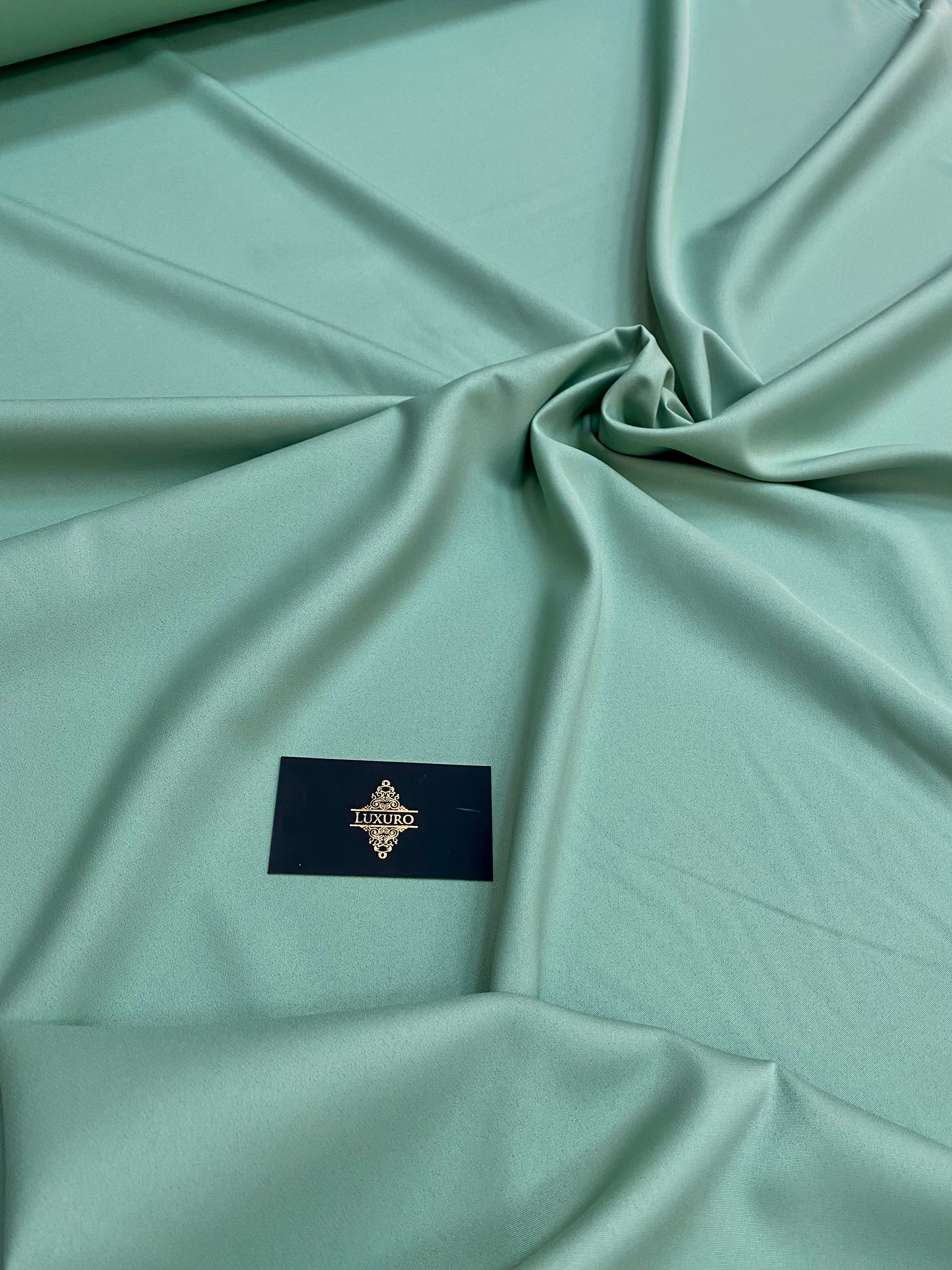 Elastic Crepe Barbie Premium Duck Egg Green