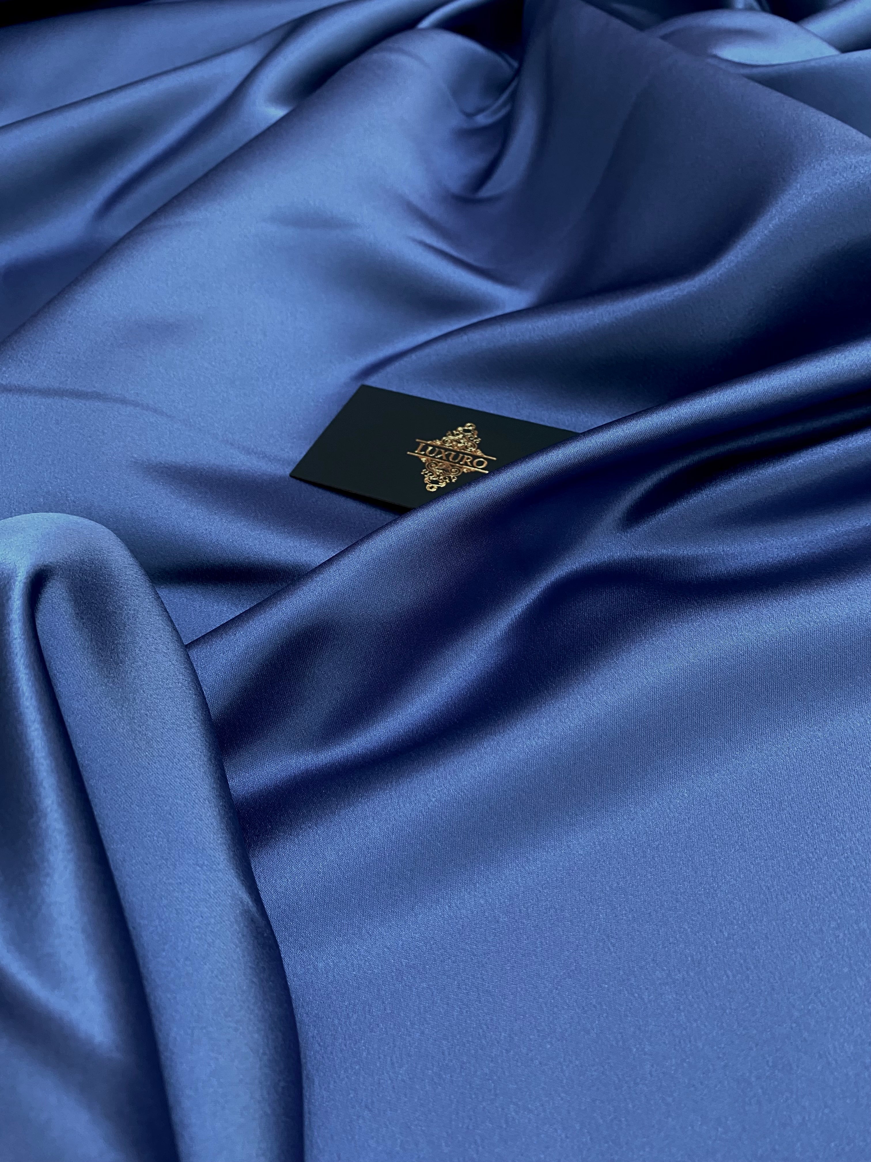 Premium Fixed Taffeta Pearl Navy Blue