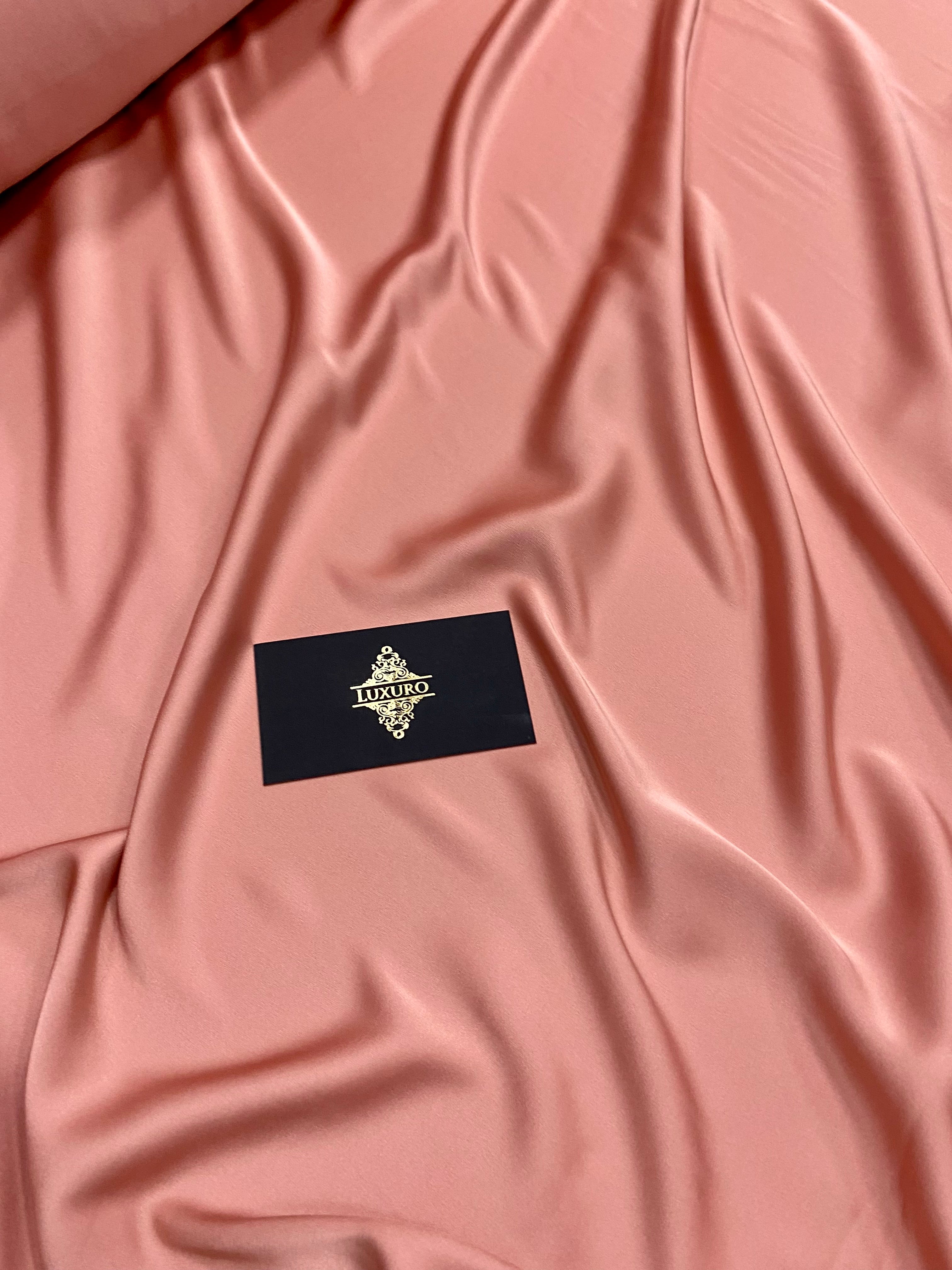 Satin Elastic Matasos Premium Roz Trandafiriu