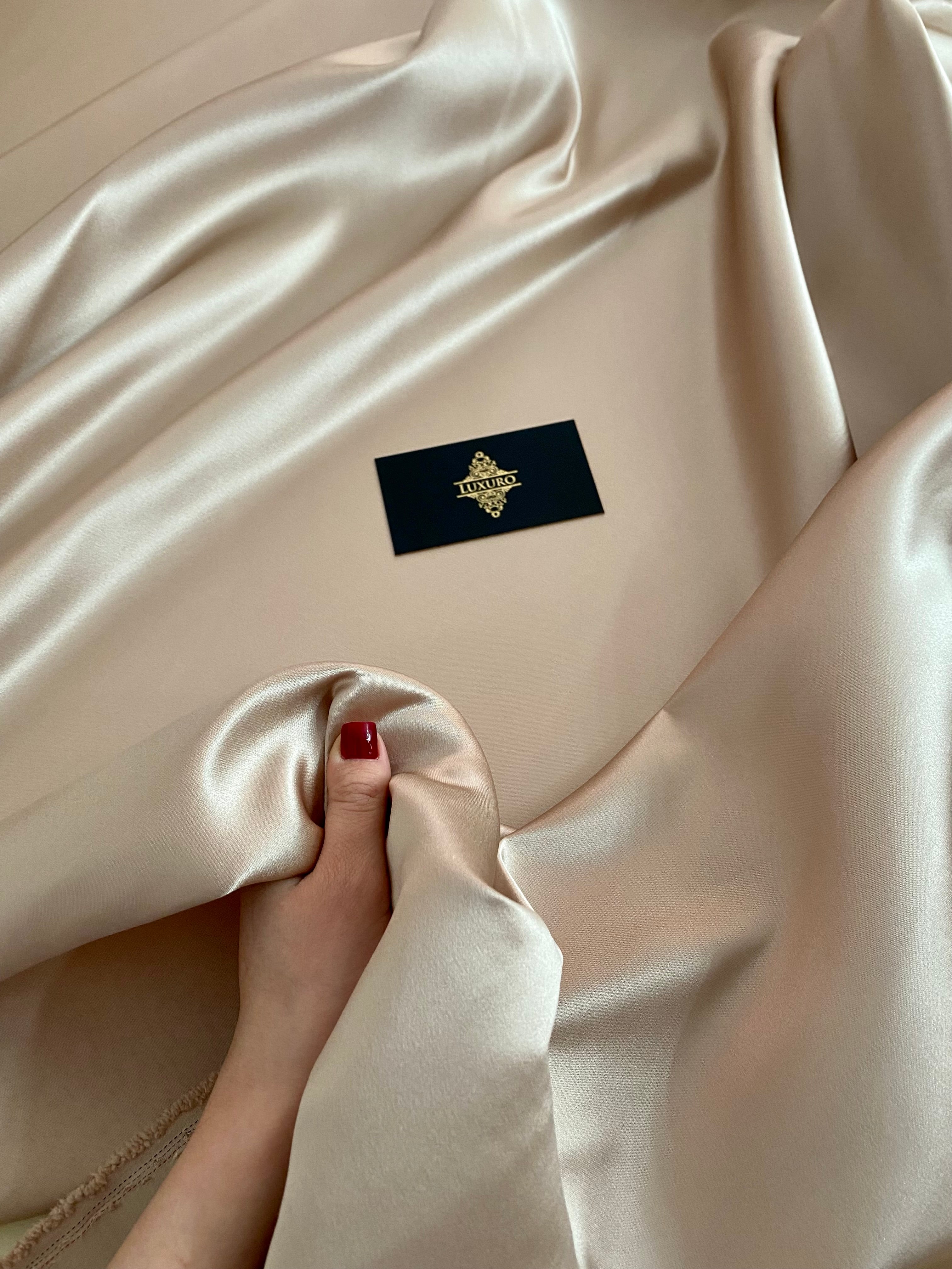 Tafta Fixa Premium Sidefata Nude Rose