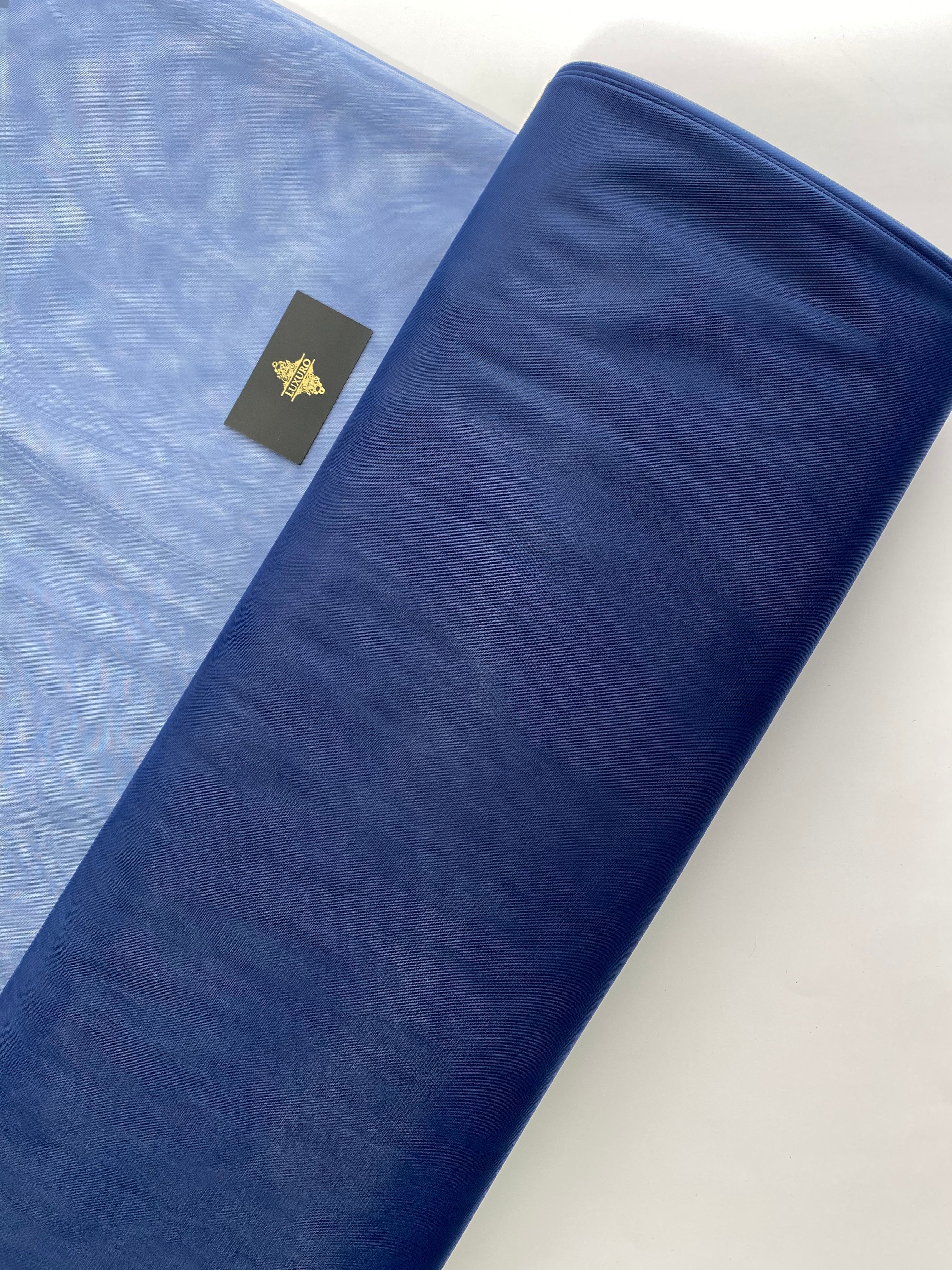 Tulle Clasic Bleumarin - 3 m Latime