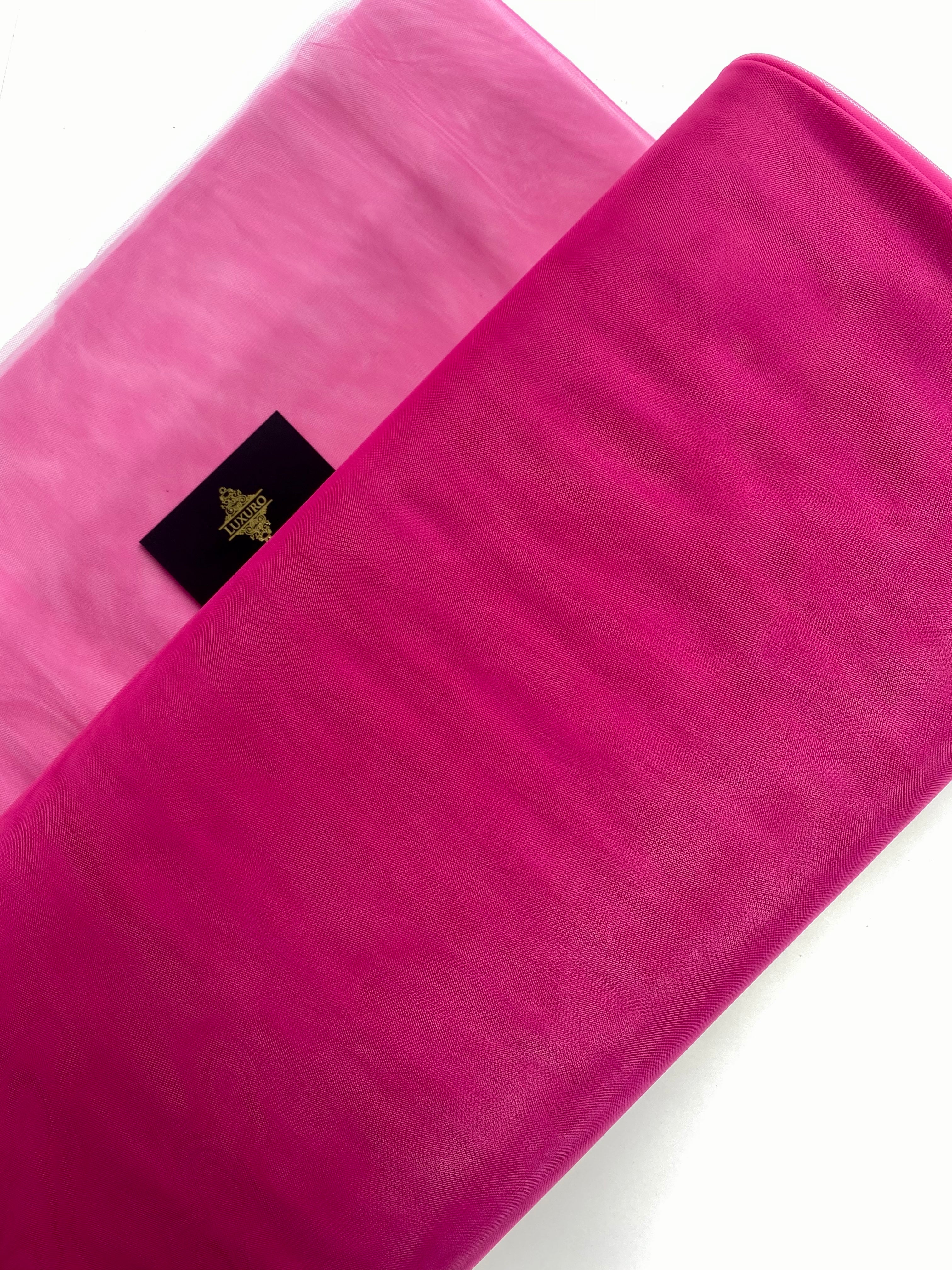 Tulle Clasic Magenta Deschis - 3 m Latime