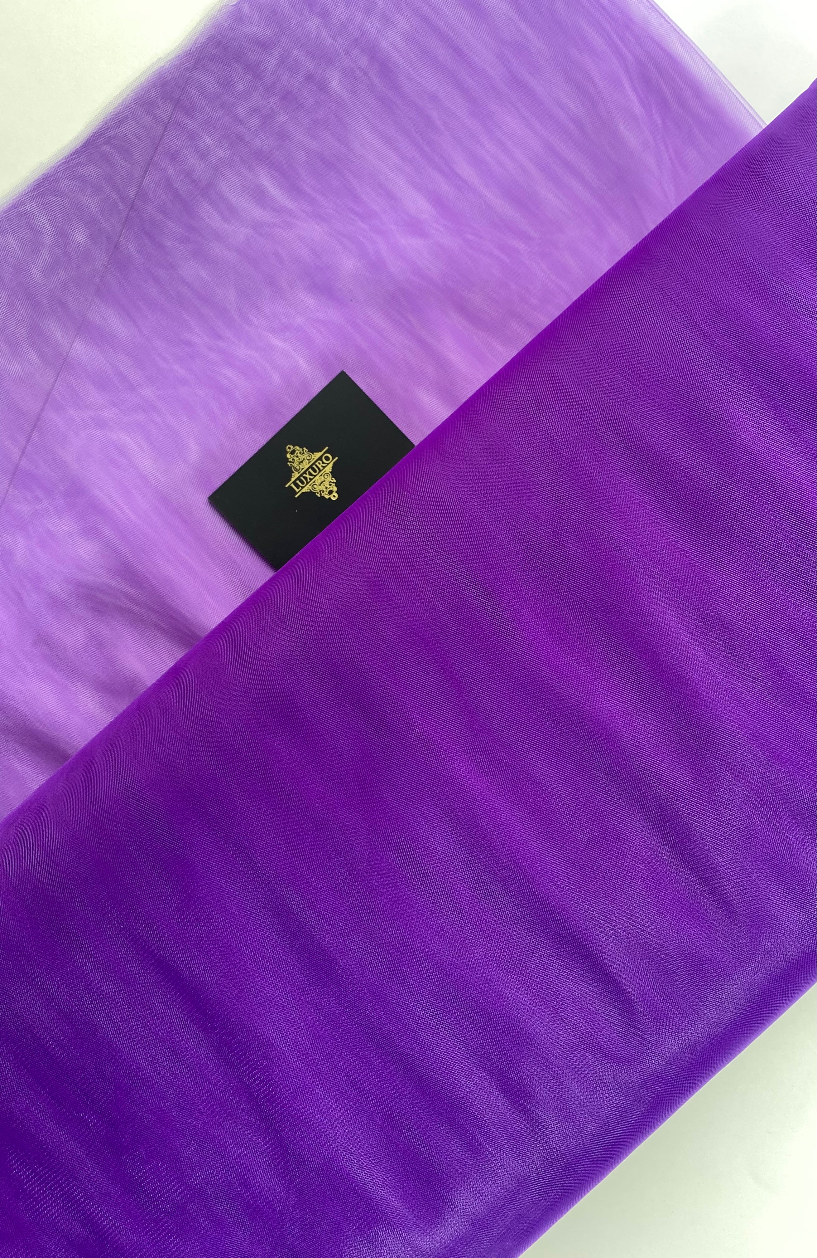 Tulle Clasic Violet - 3 m Latime